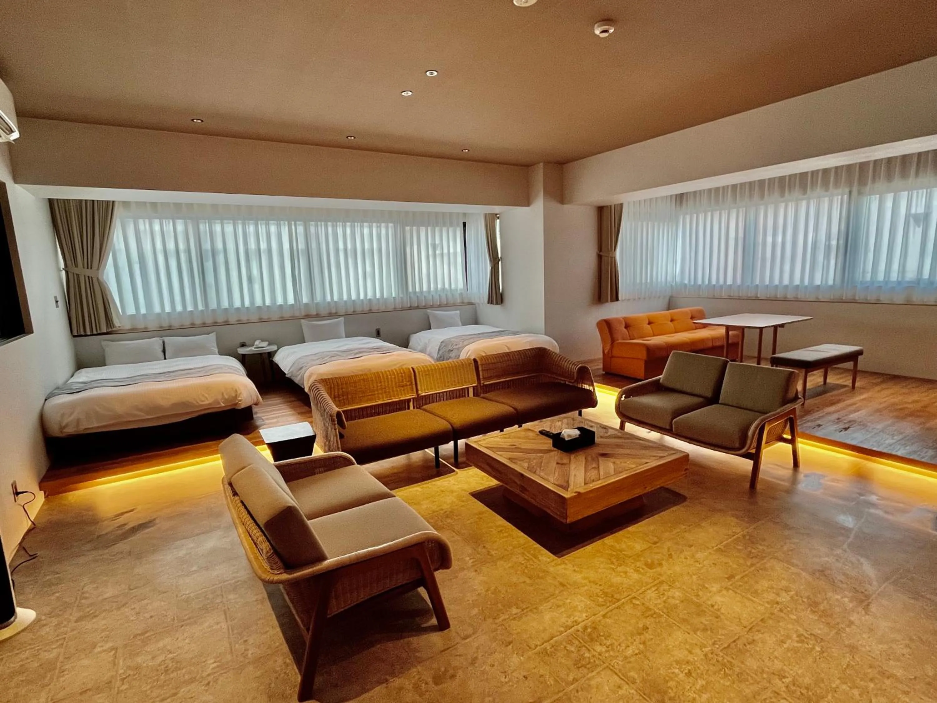 Bed in Yukureba Maejima Hotel