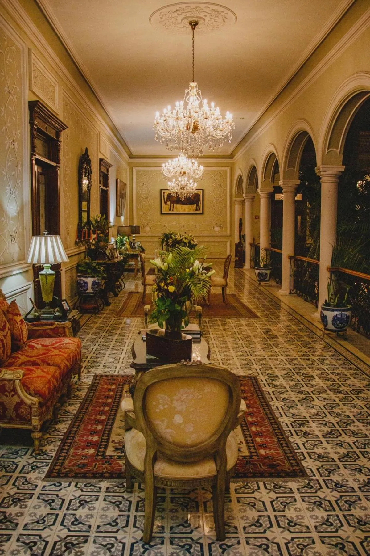 Night in Mansión Mérida Boutique Hotel - Restaurant