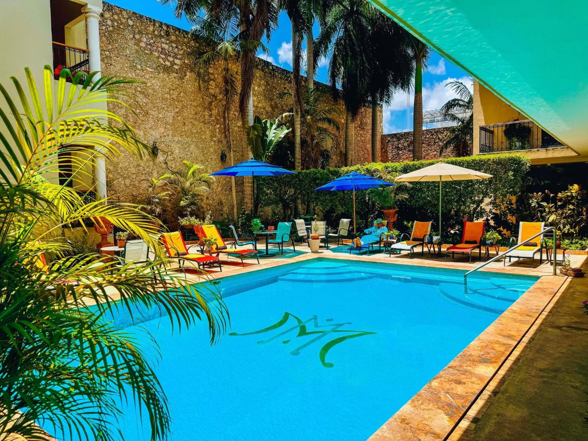 Swimming pool in Mansión Mérida Boutique Hotel - Restaurant