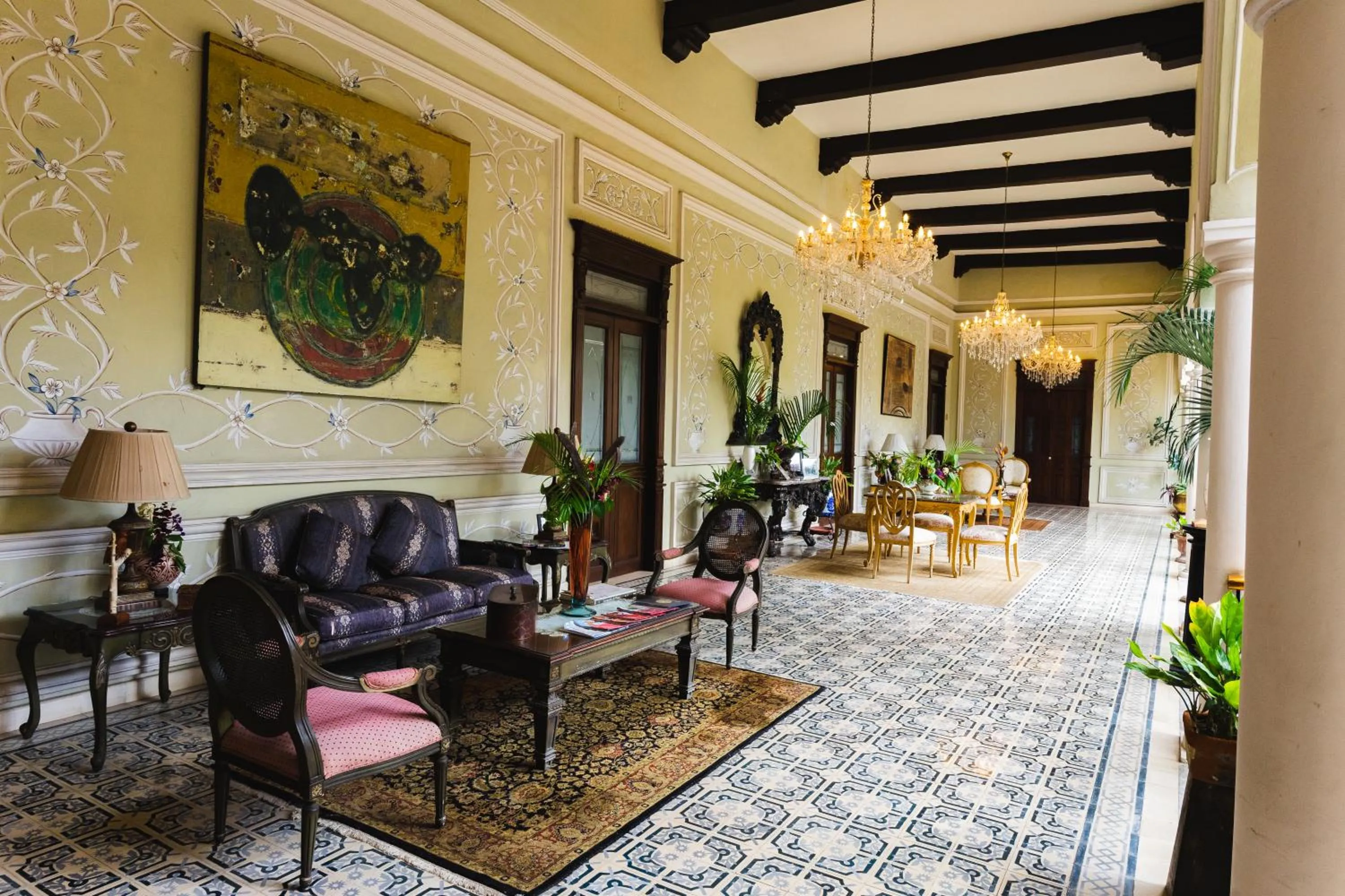 Area and facilities in Mansión Mérida Boutique Hotel - Restaurant