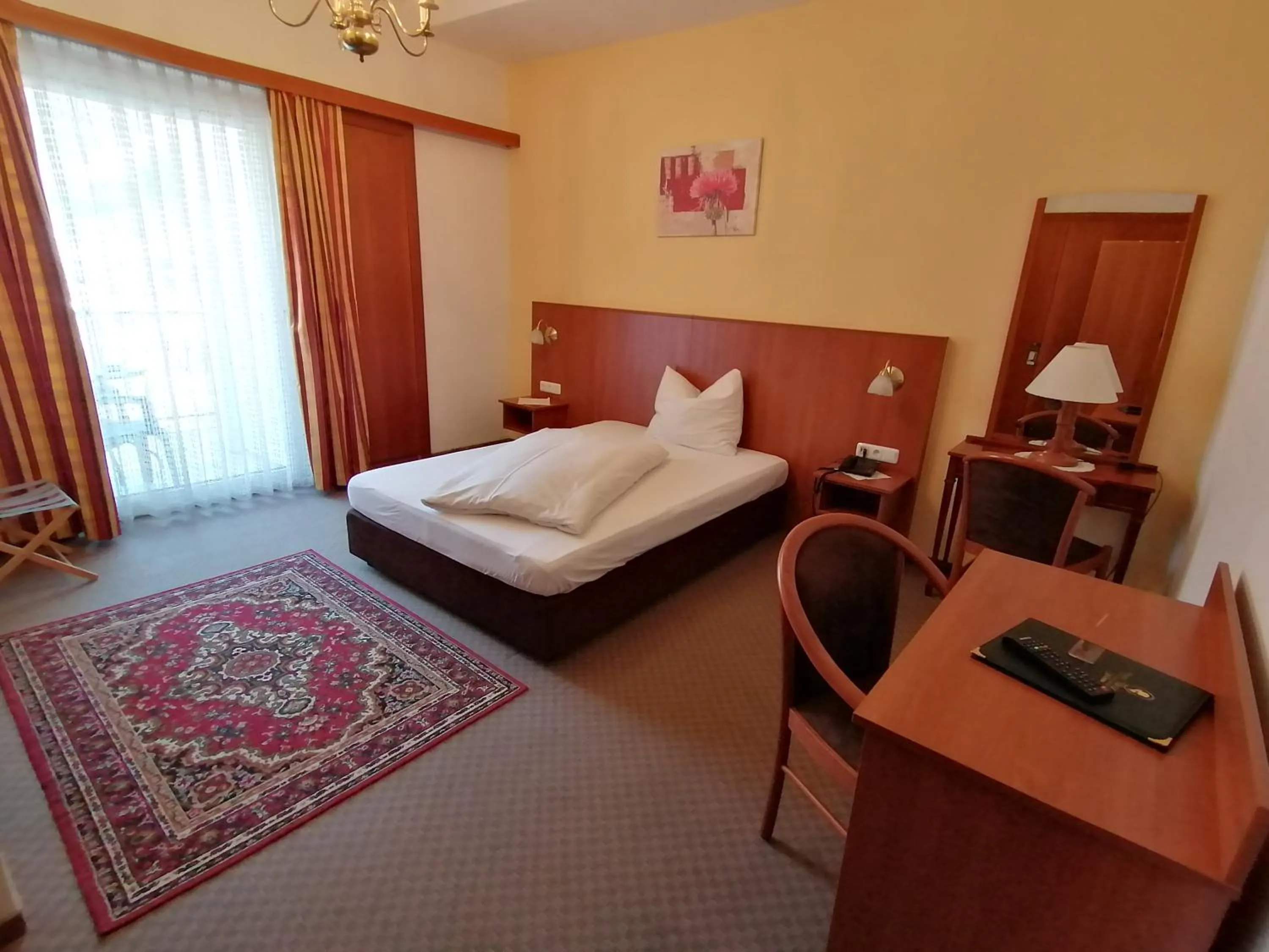 Bed in Kurhotel & Hotel Mozart