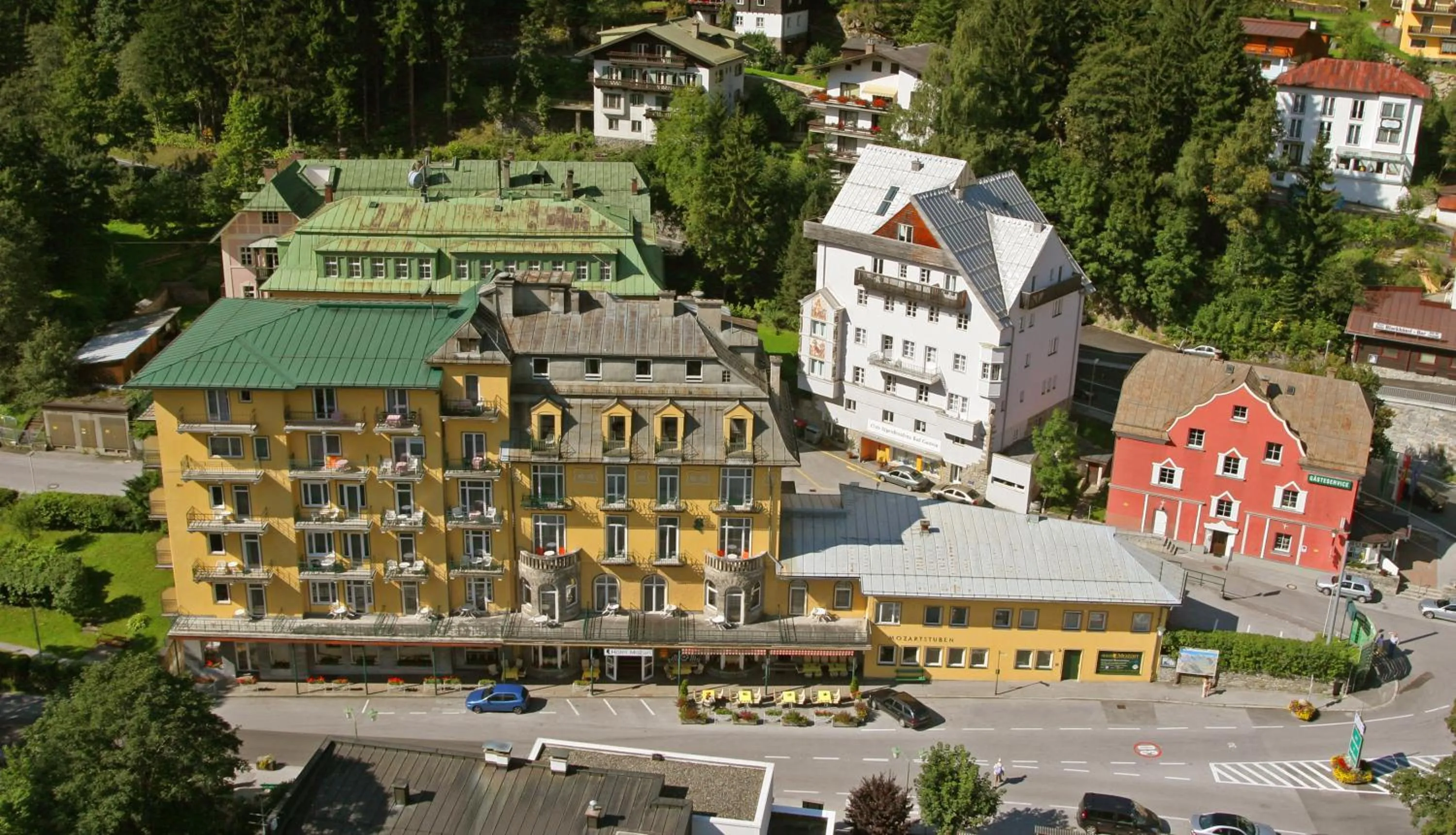 Bird's eye view in Kurhotel & Hotel Mozart