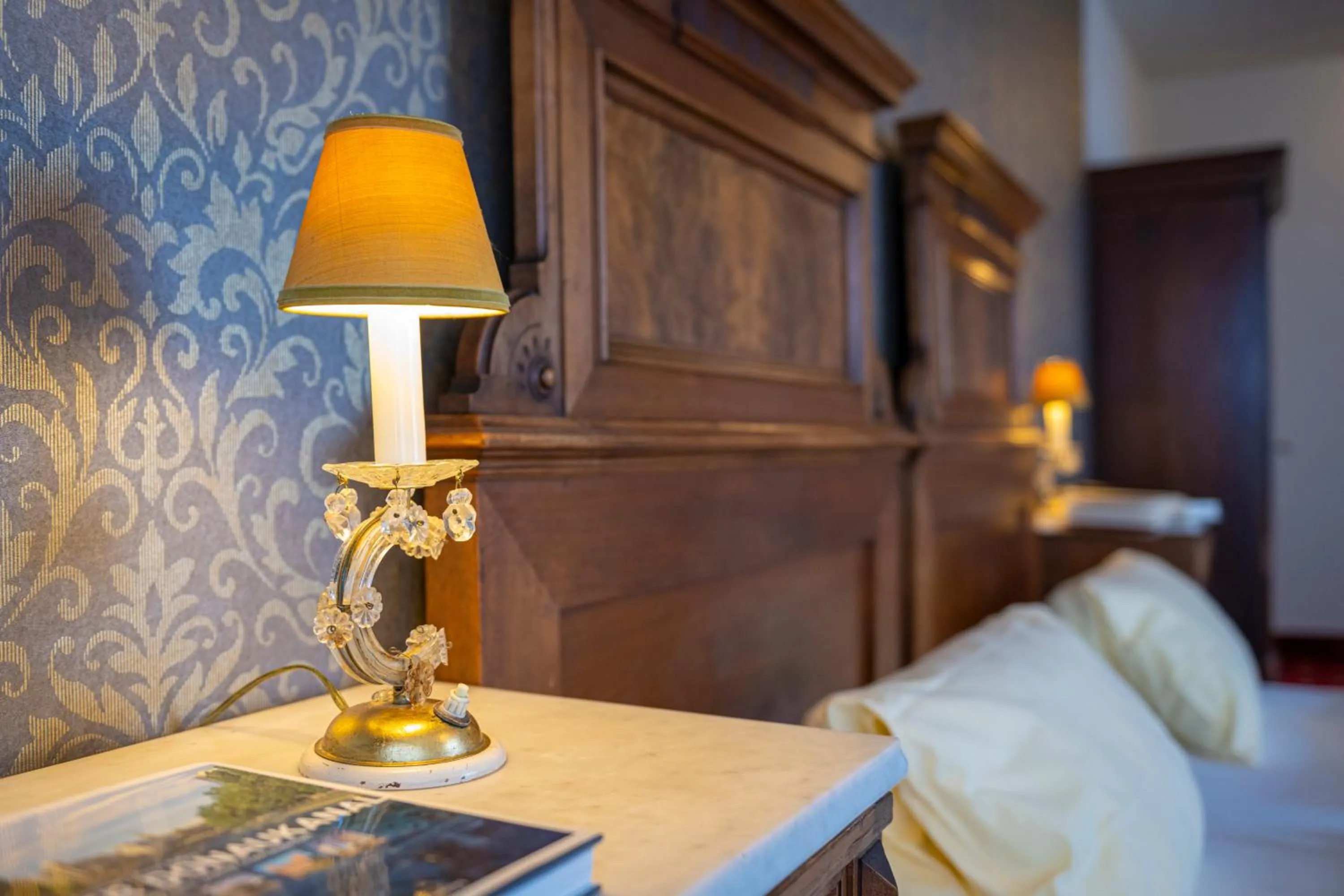 Bed in Kurhotel & Hotel Mozart