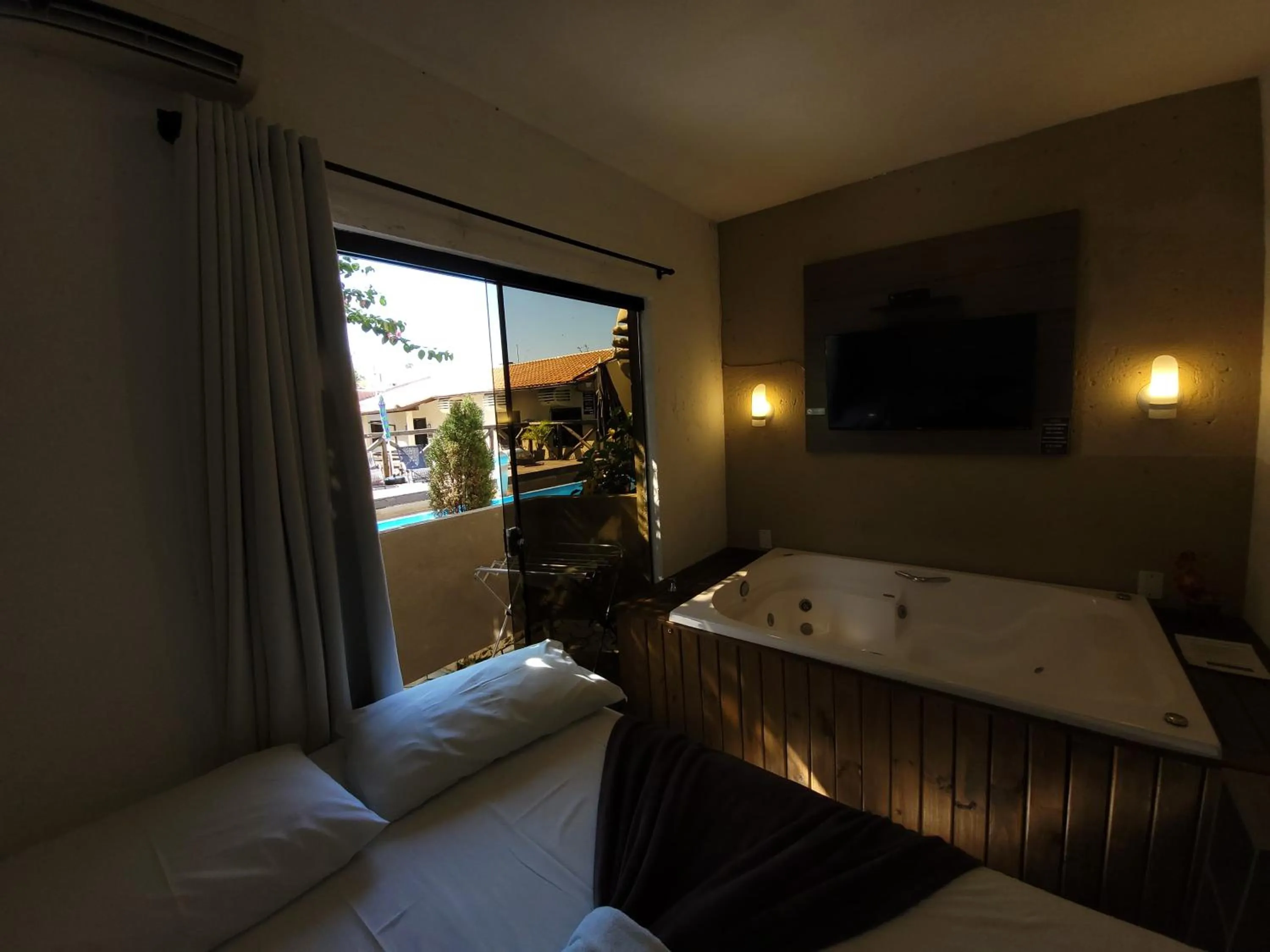 Property building, Bed in Pousada Recanto do Aconchego