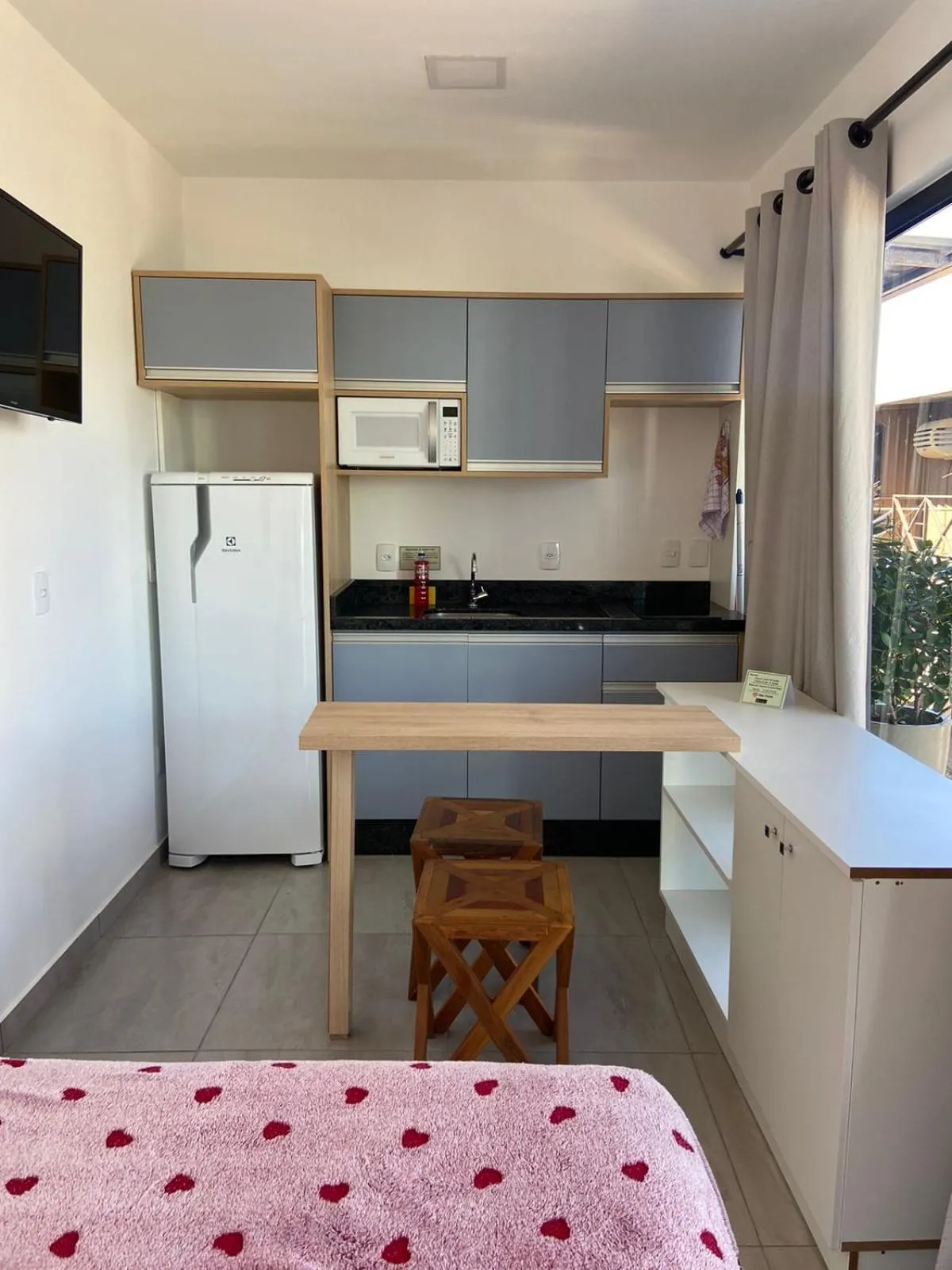 kitchen in Pousada Recanto do Aconchego