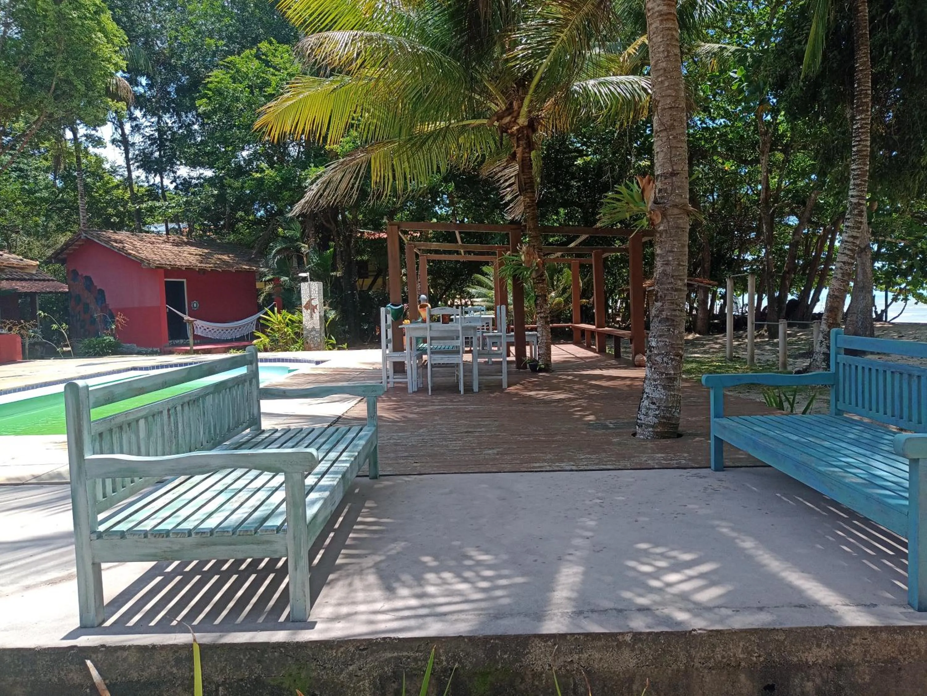 Swimming pool in Pousada ZEN Cumuruxatiba