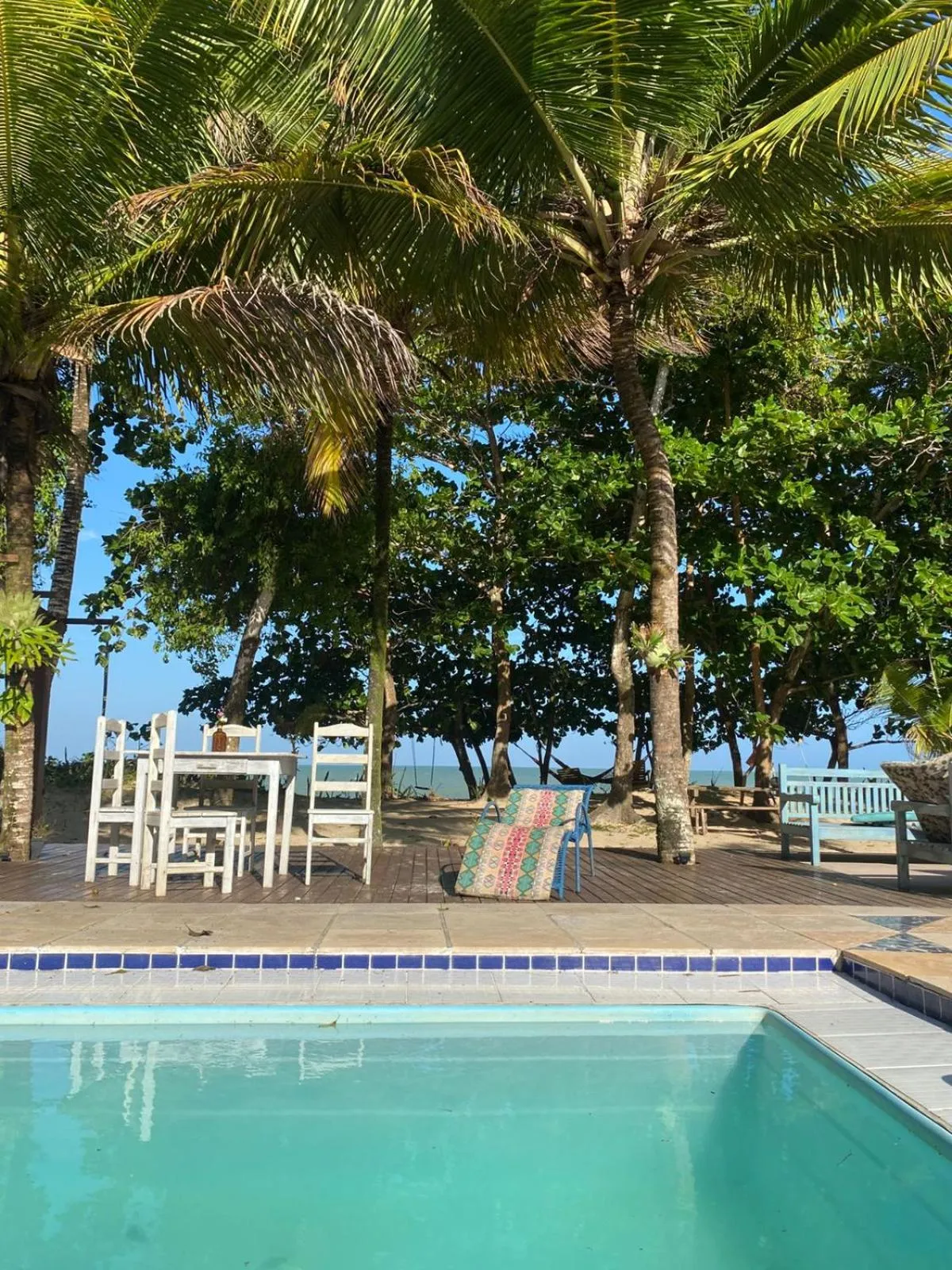 Swimming pool in Pousada ZEN Cumuruxatiba