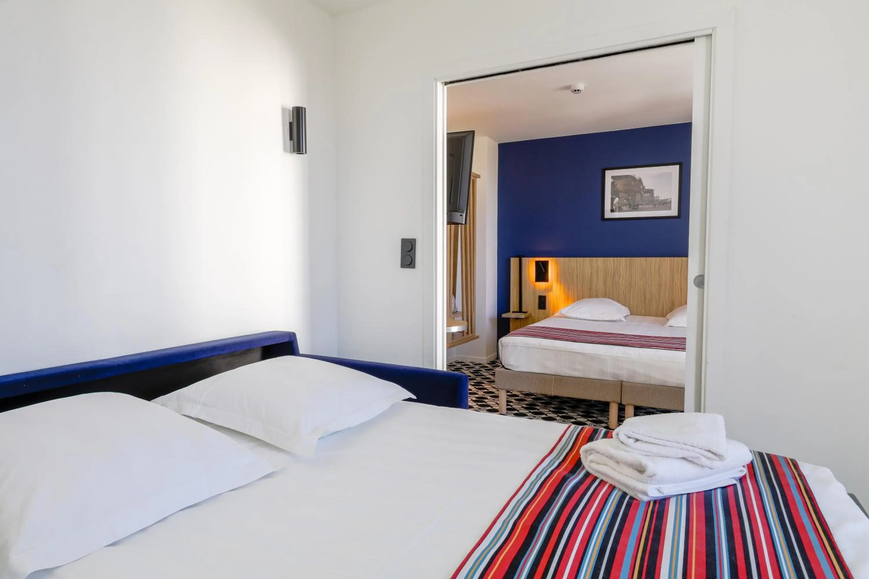 Bed in Akena Nantes Rezé Aéroport