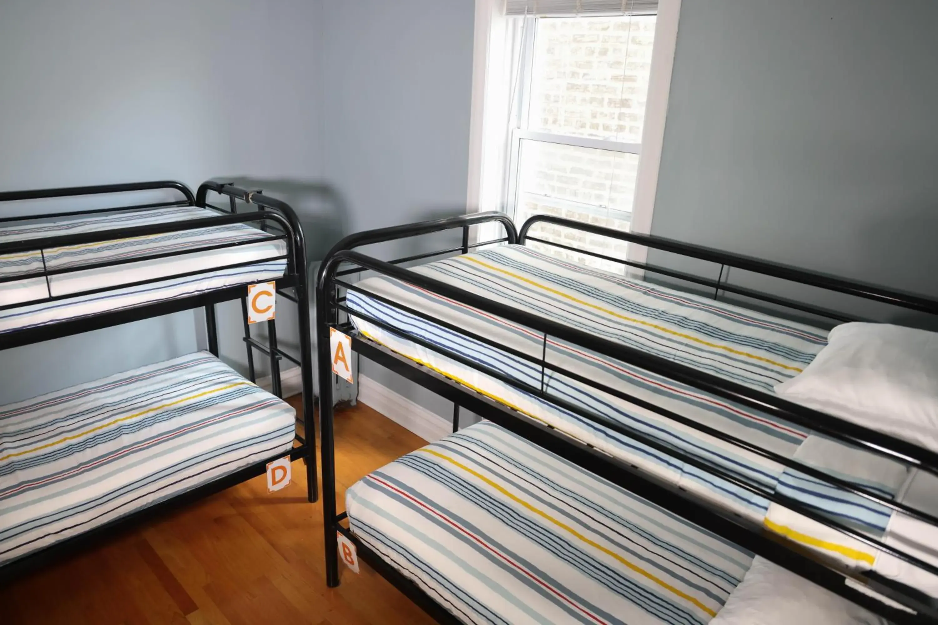 Single Bed in 4-Bed Dormitory Room in Wrigley Hostel - Chicago Single Bed in 4-Bed Dormitory Room in Wrigley Hostel - Chicago