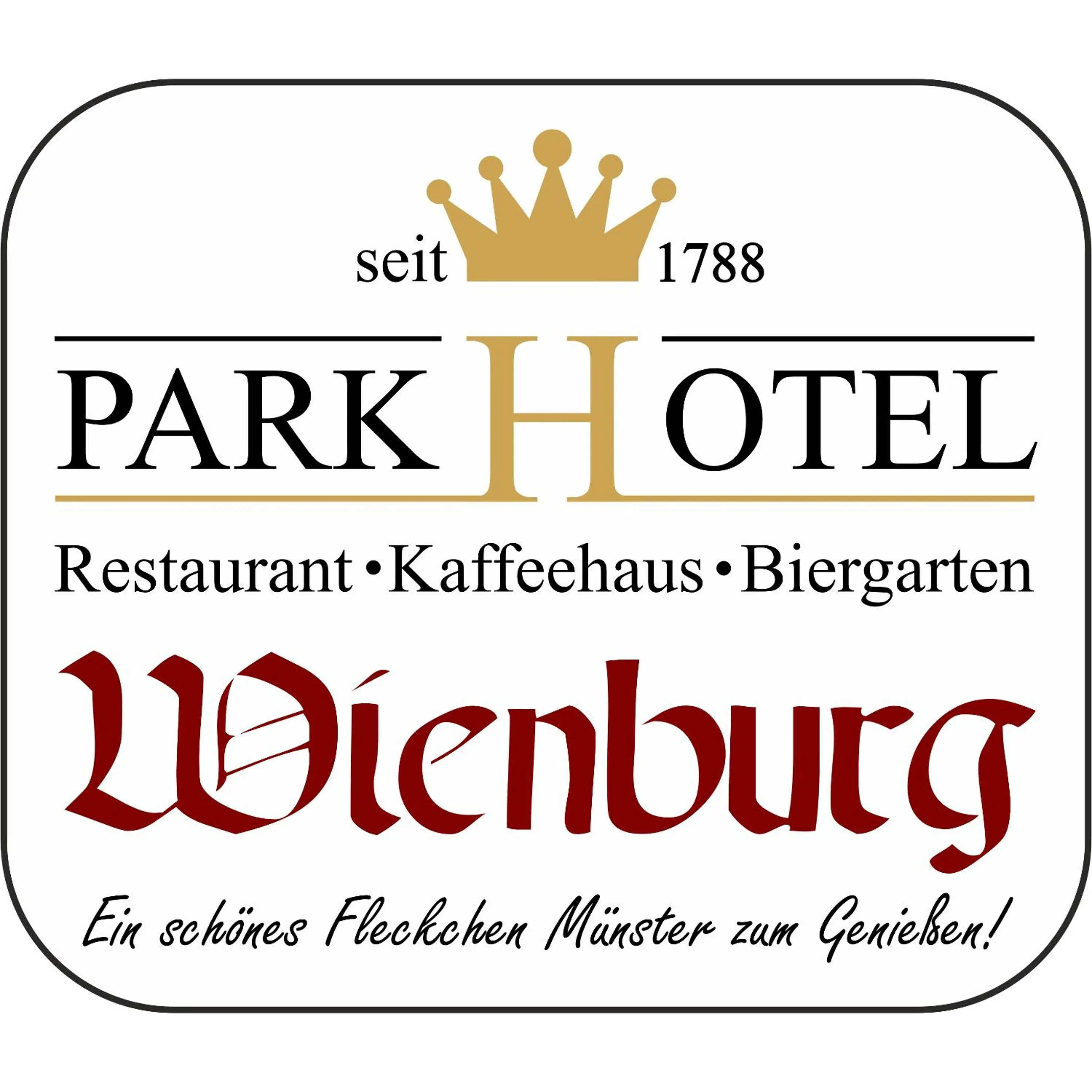 Logo/Certificate/Sign in Parkhotel Wienburg Münster