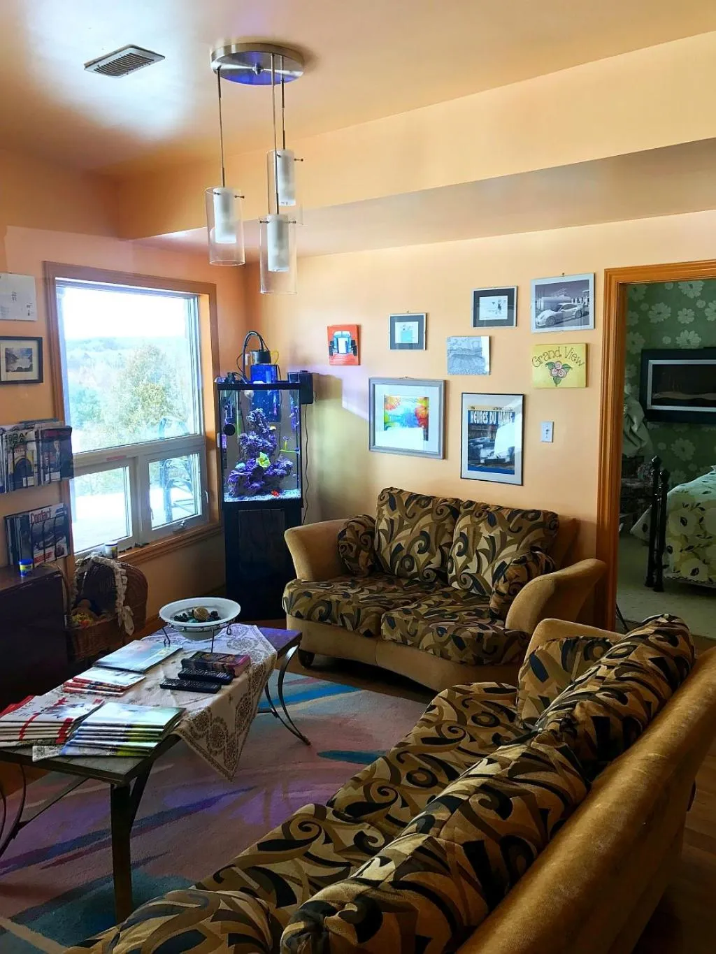 Photo of the whole room in Our Valley View Bed & Breakfast