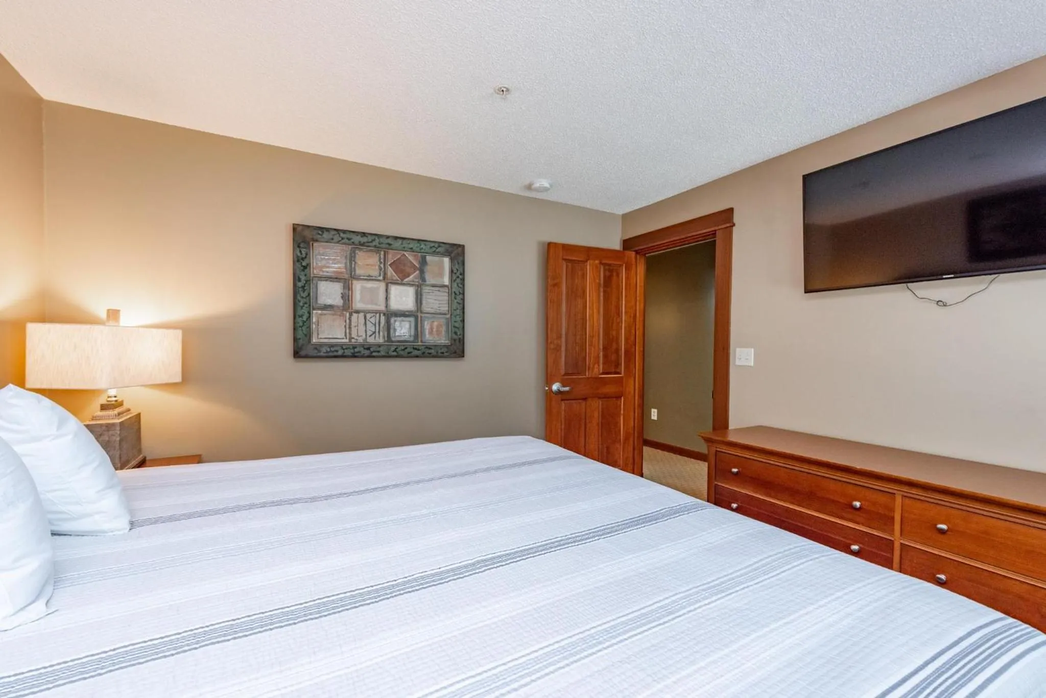 Bed in B106 One Bedroom Standard View