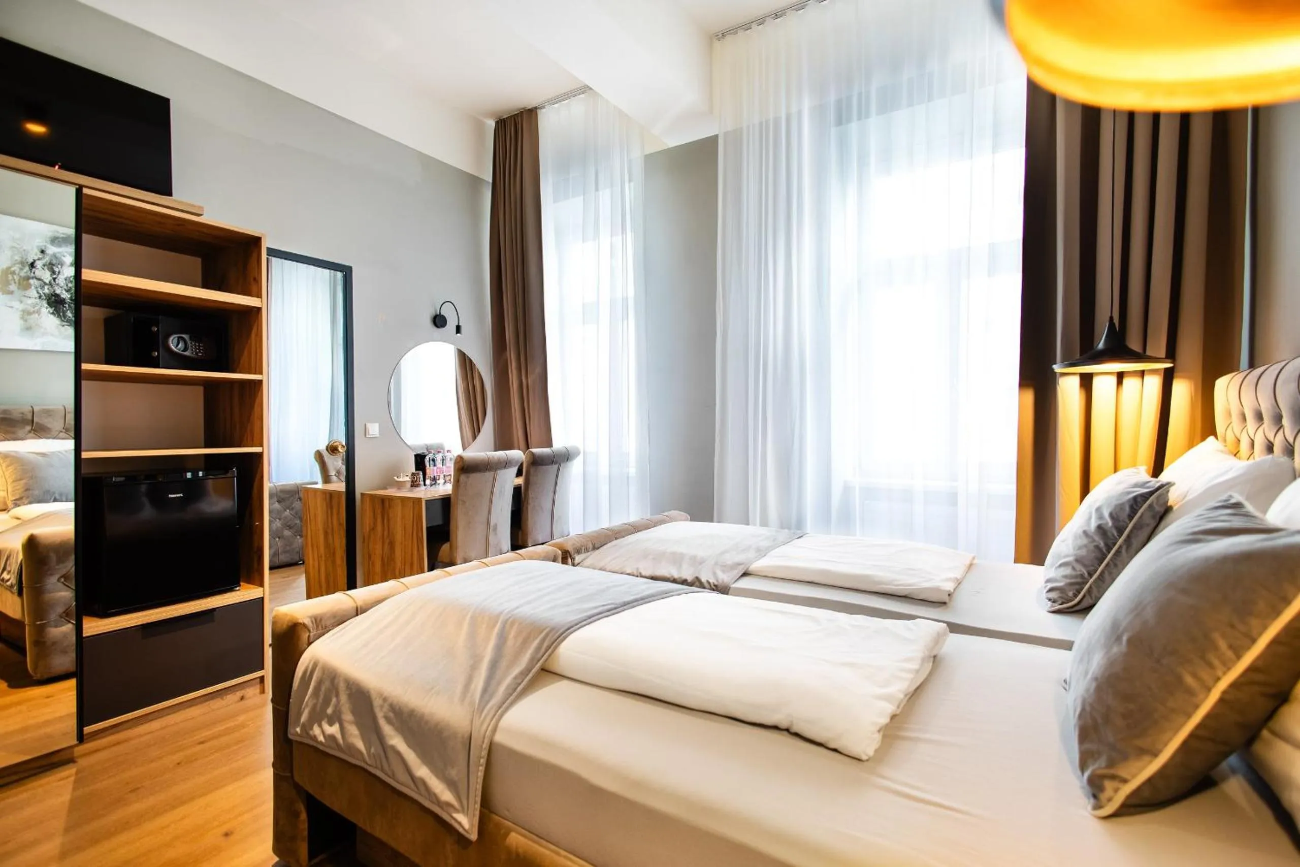 Bed in Hotel Resonanz Vienna