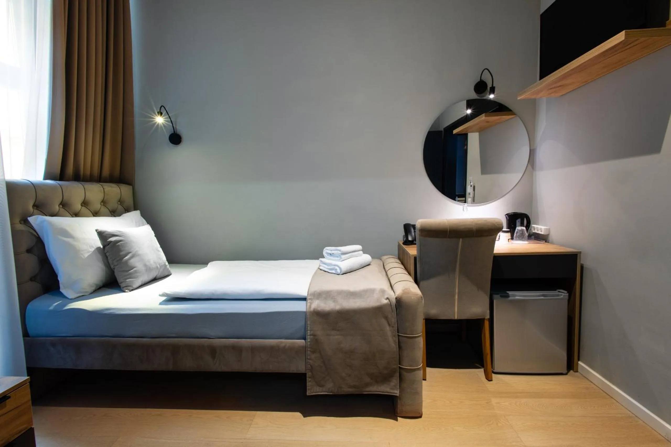 Bed in Vayalen Boutique Hotel