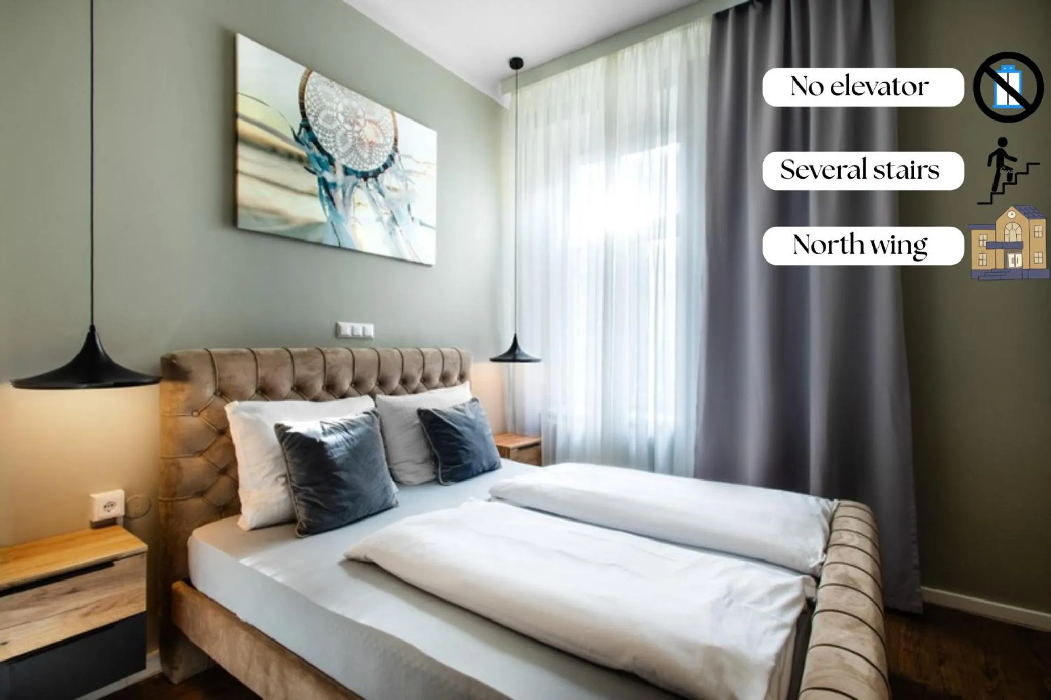 Photo of the whole room, Bed in Vayalen Boutique Hotel