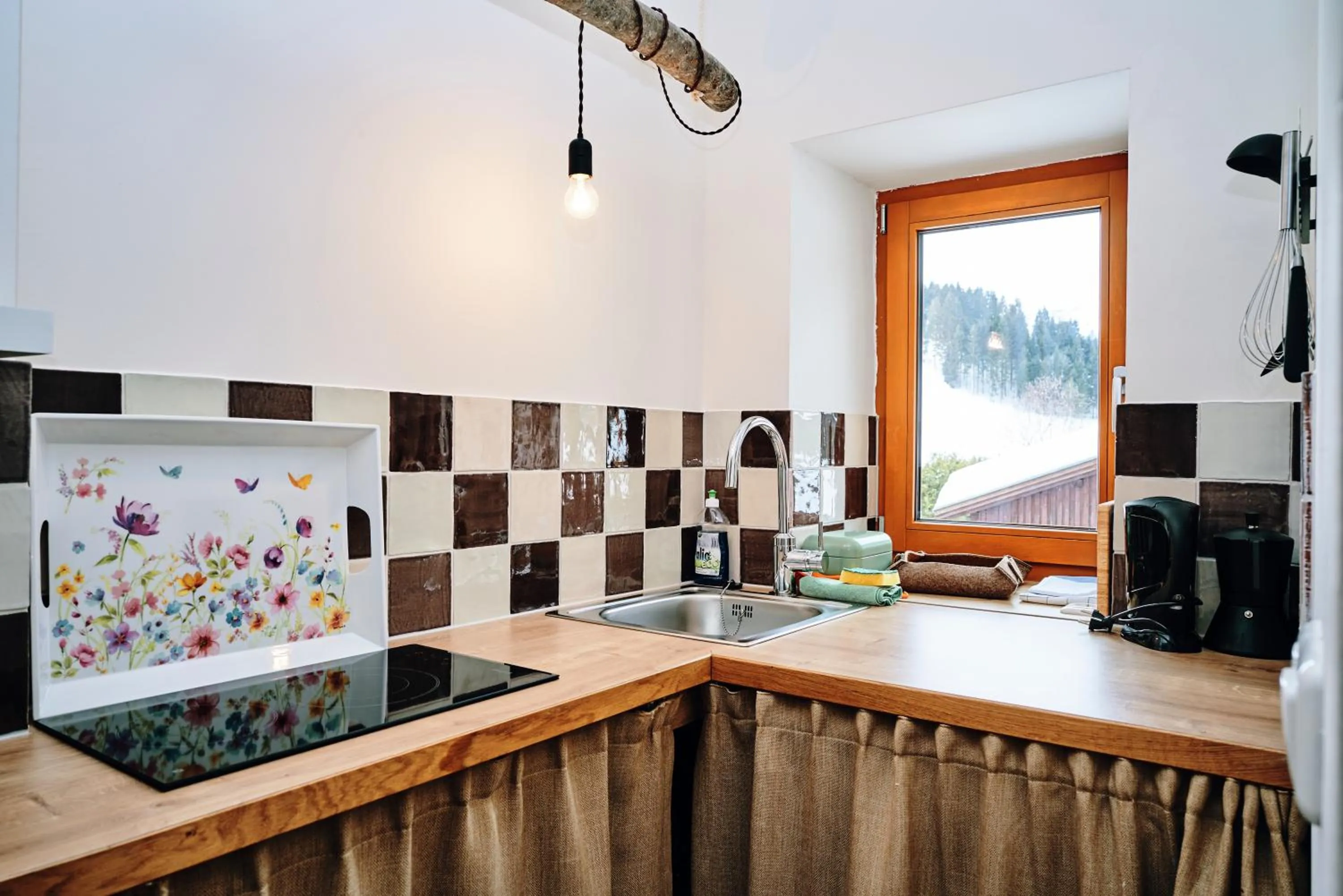 Kitchen or kitchenette in Der Tannenhof