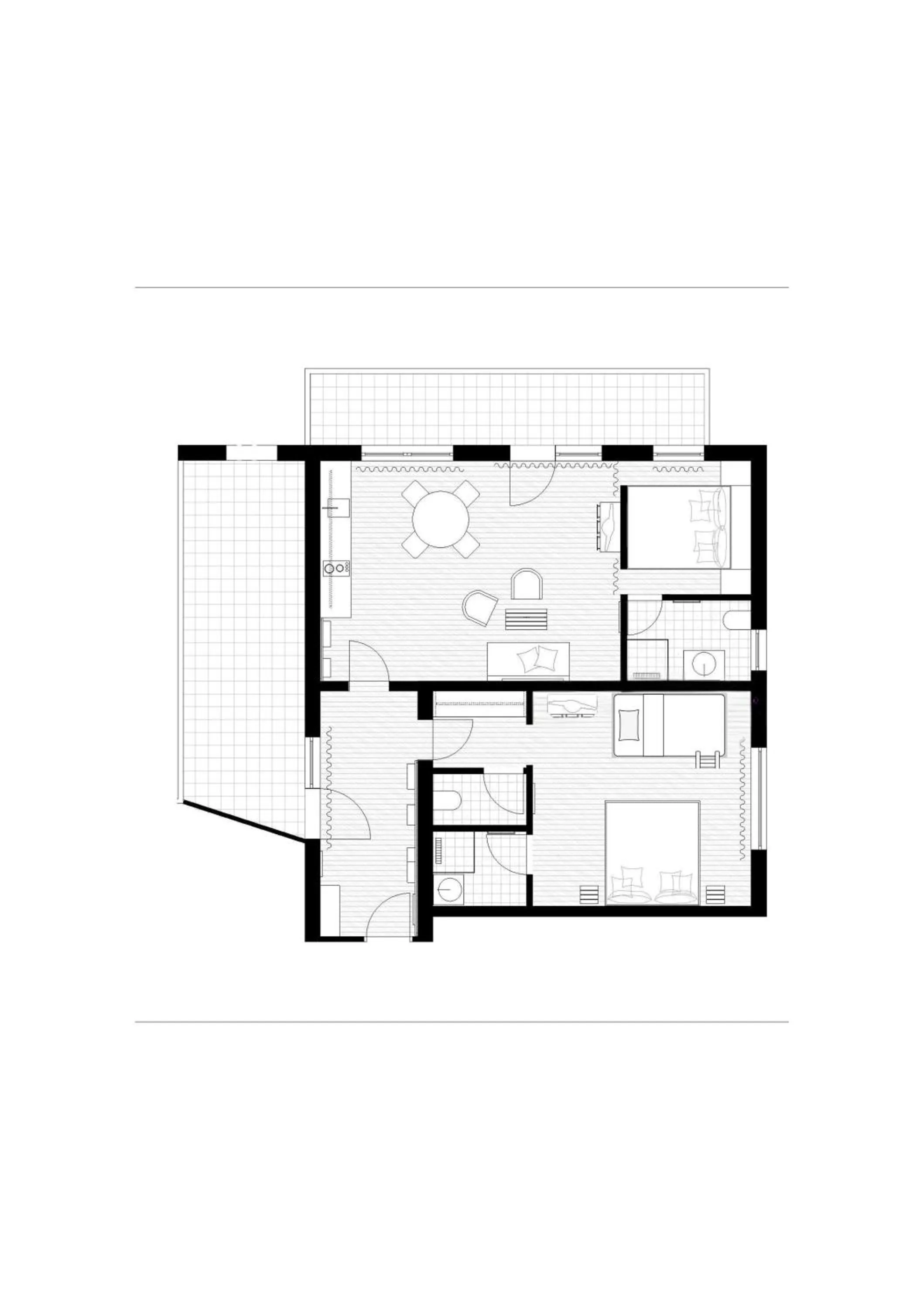 Floor plan in Der Tannenhof
