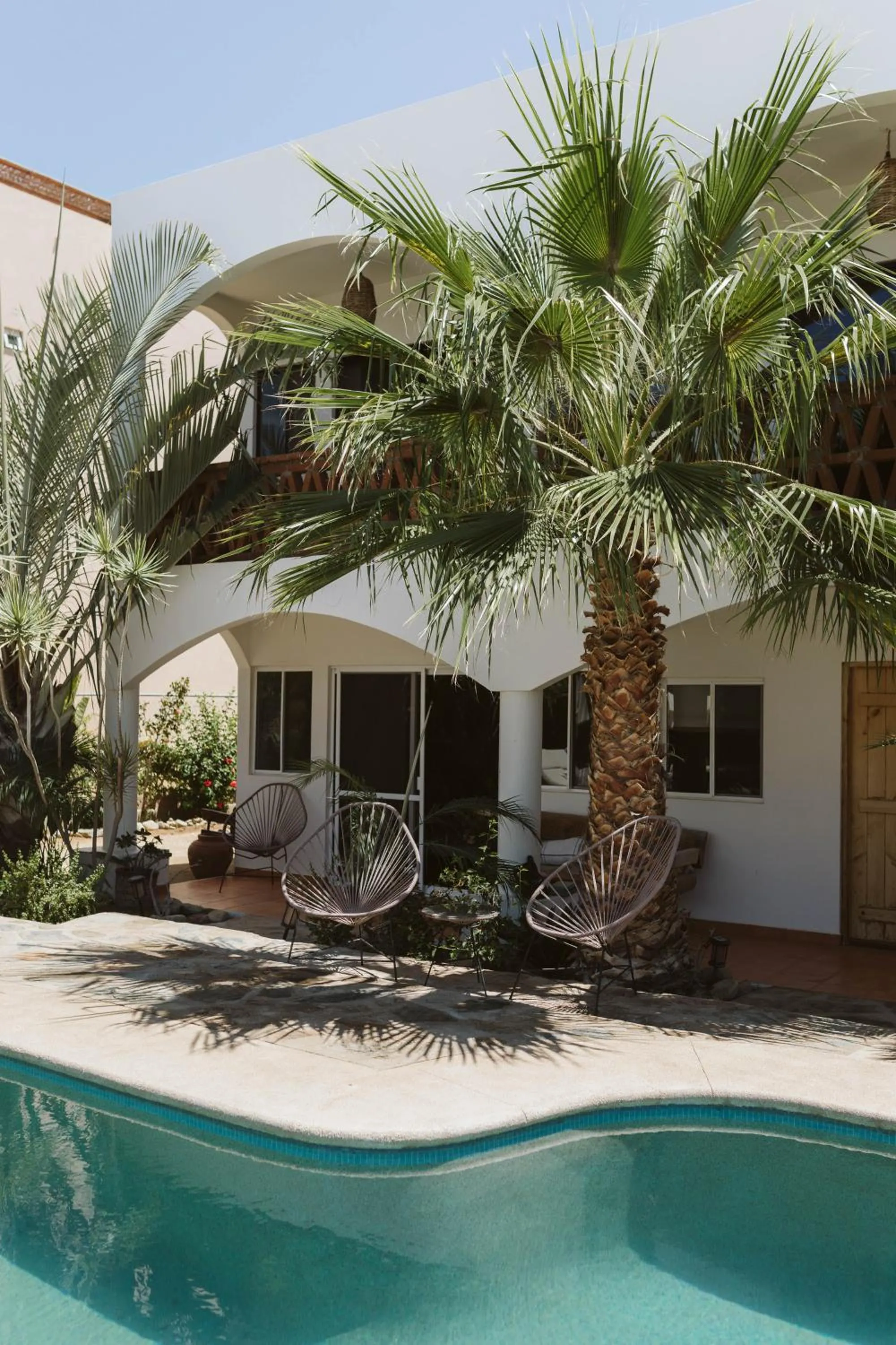 Seating area in Olas de Cerritos