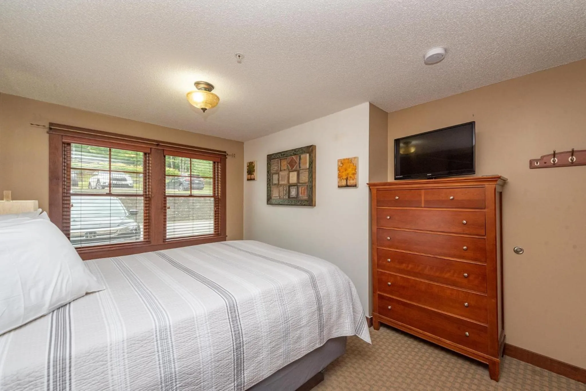 Bed in A120 One Bedroom Standard View