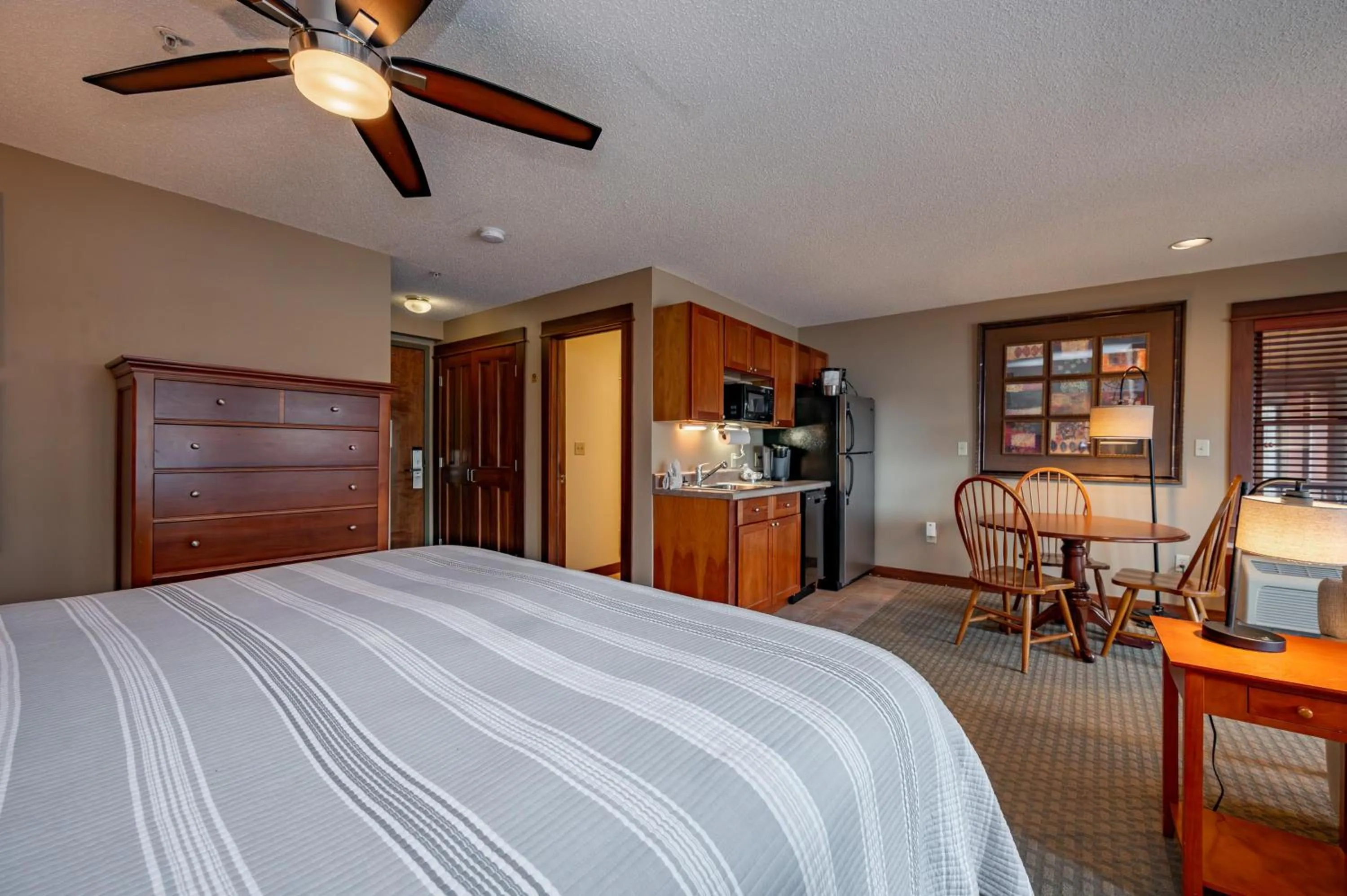 Bed in A125 Studio Lake View