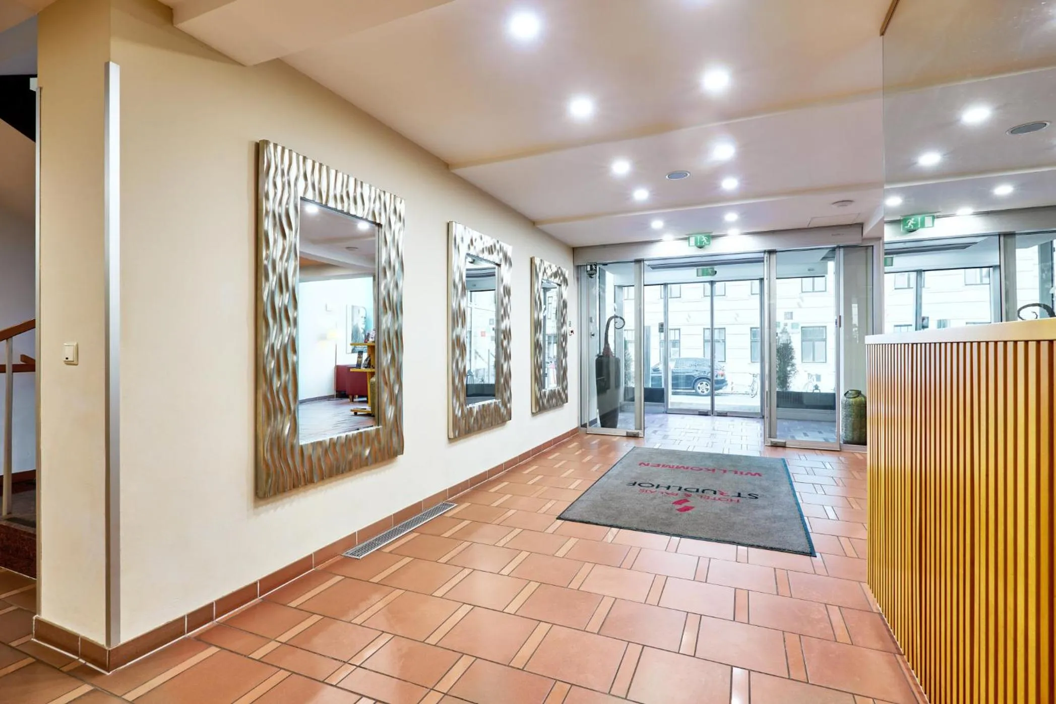 Lobby or reception in Hotel Strudlhof Vienna