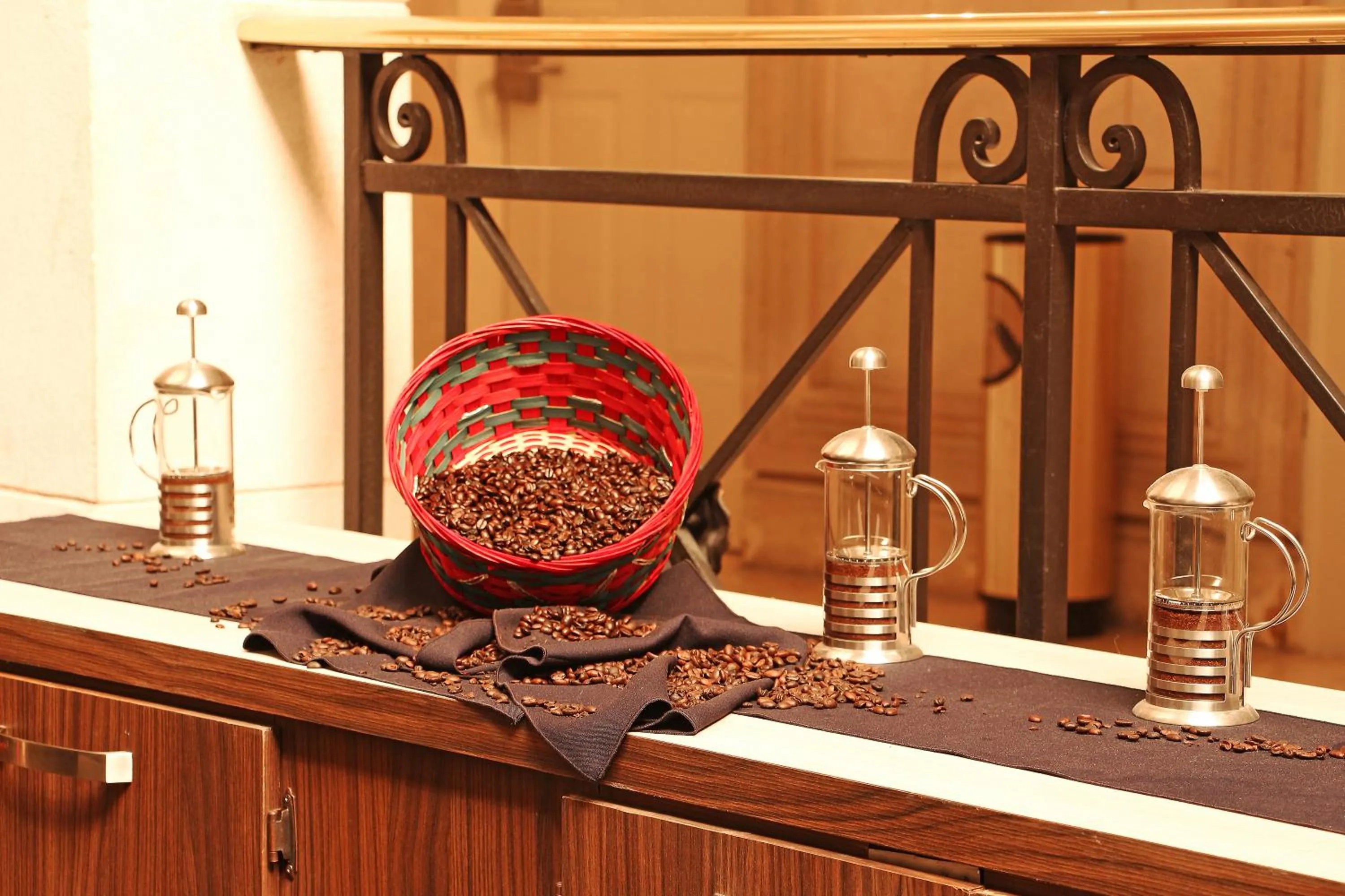 Food and drinks in Plaza de Oro