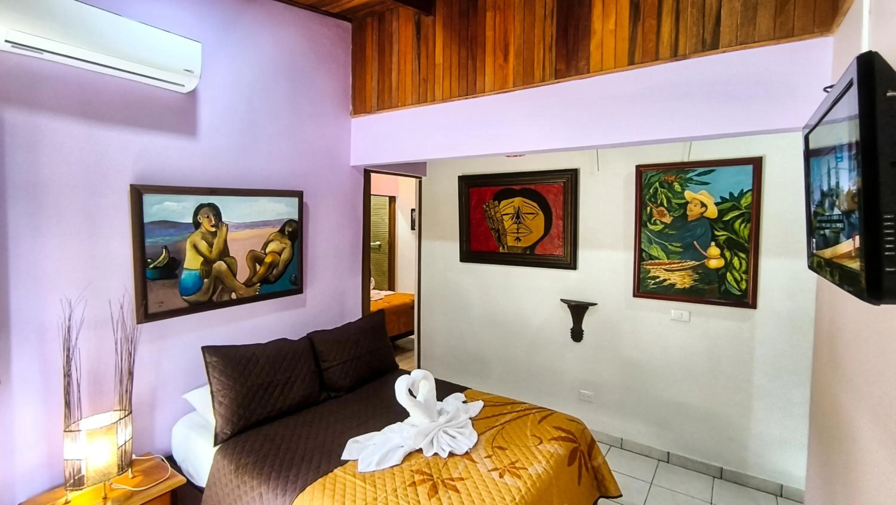 Bed in Hotel Arte Natura