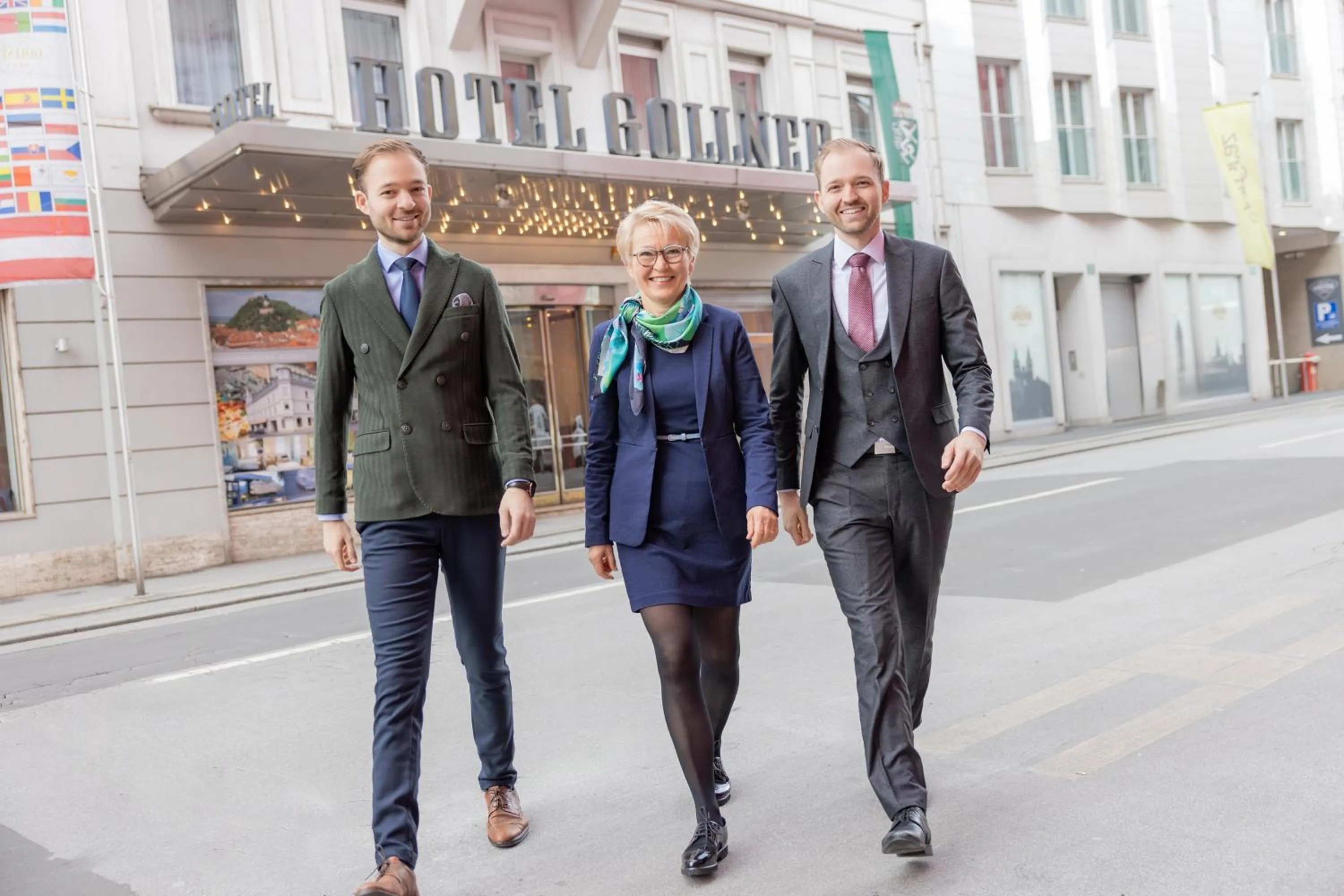 People in Hotel Gollner