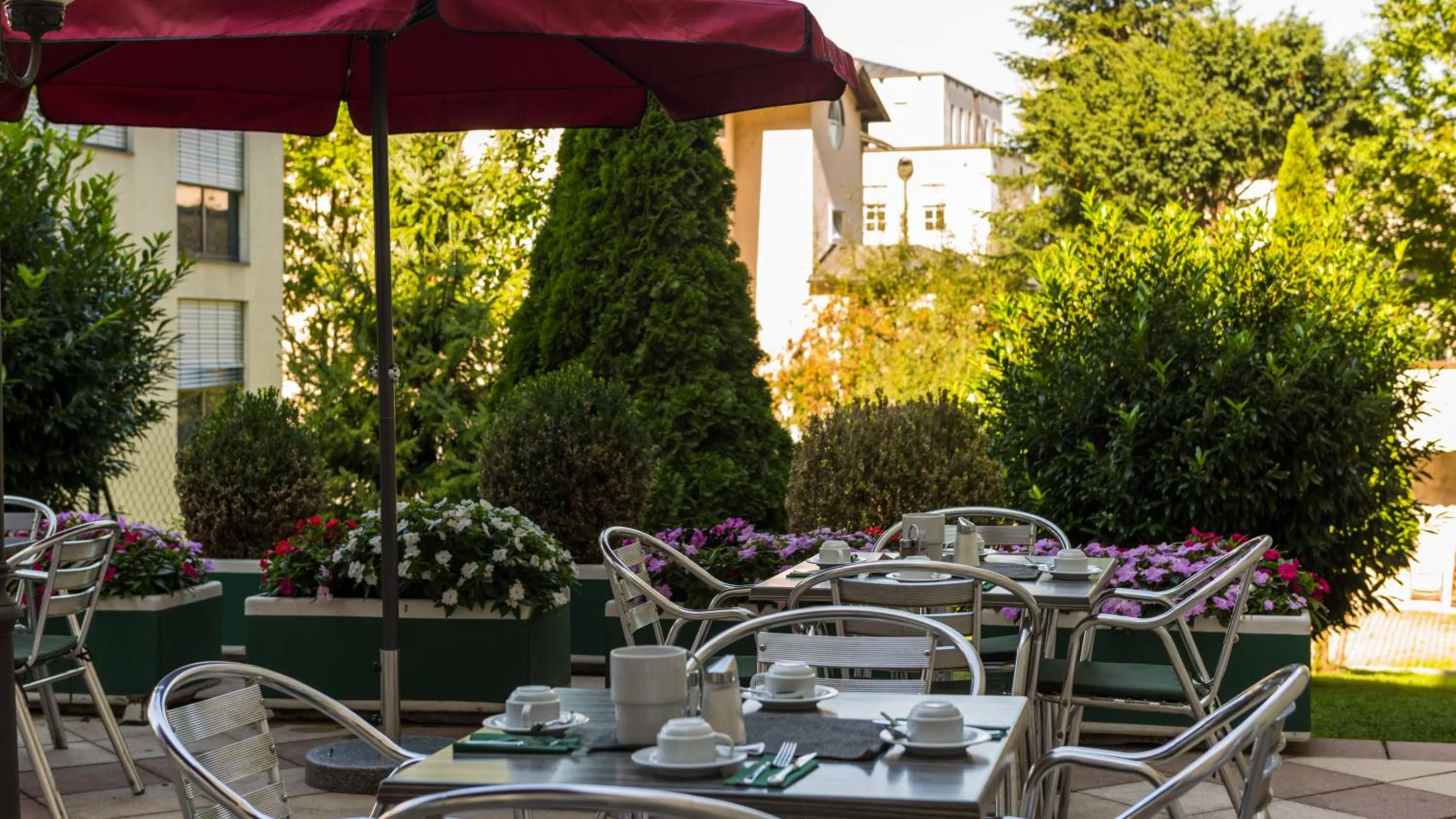Patio in Theater Hotel Salzburg