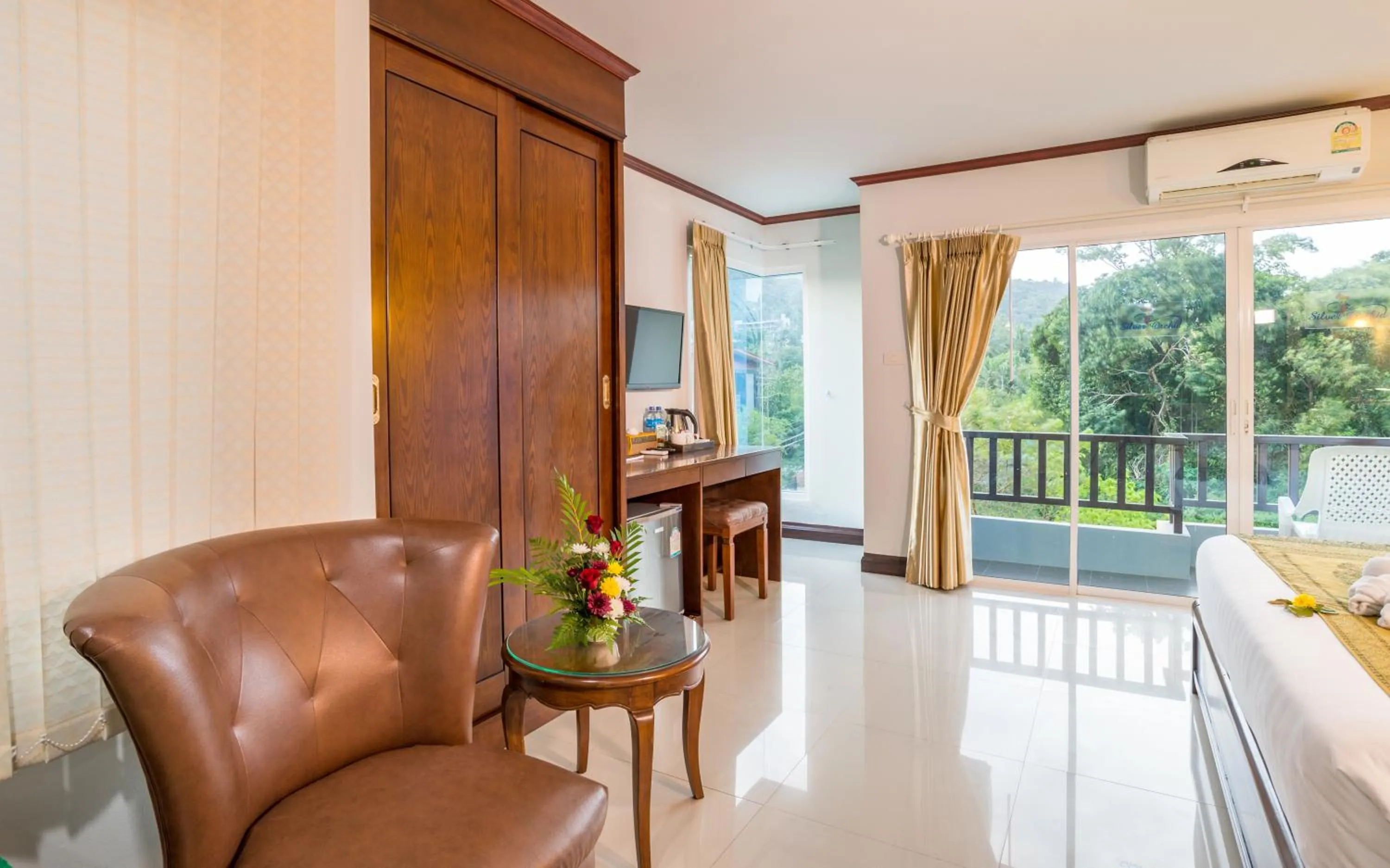 Living room in Aonang Silver Orchid Resort