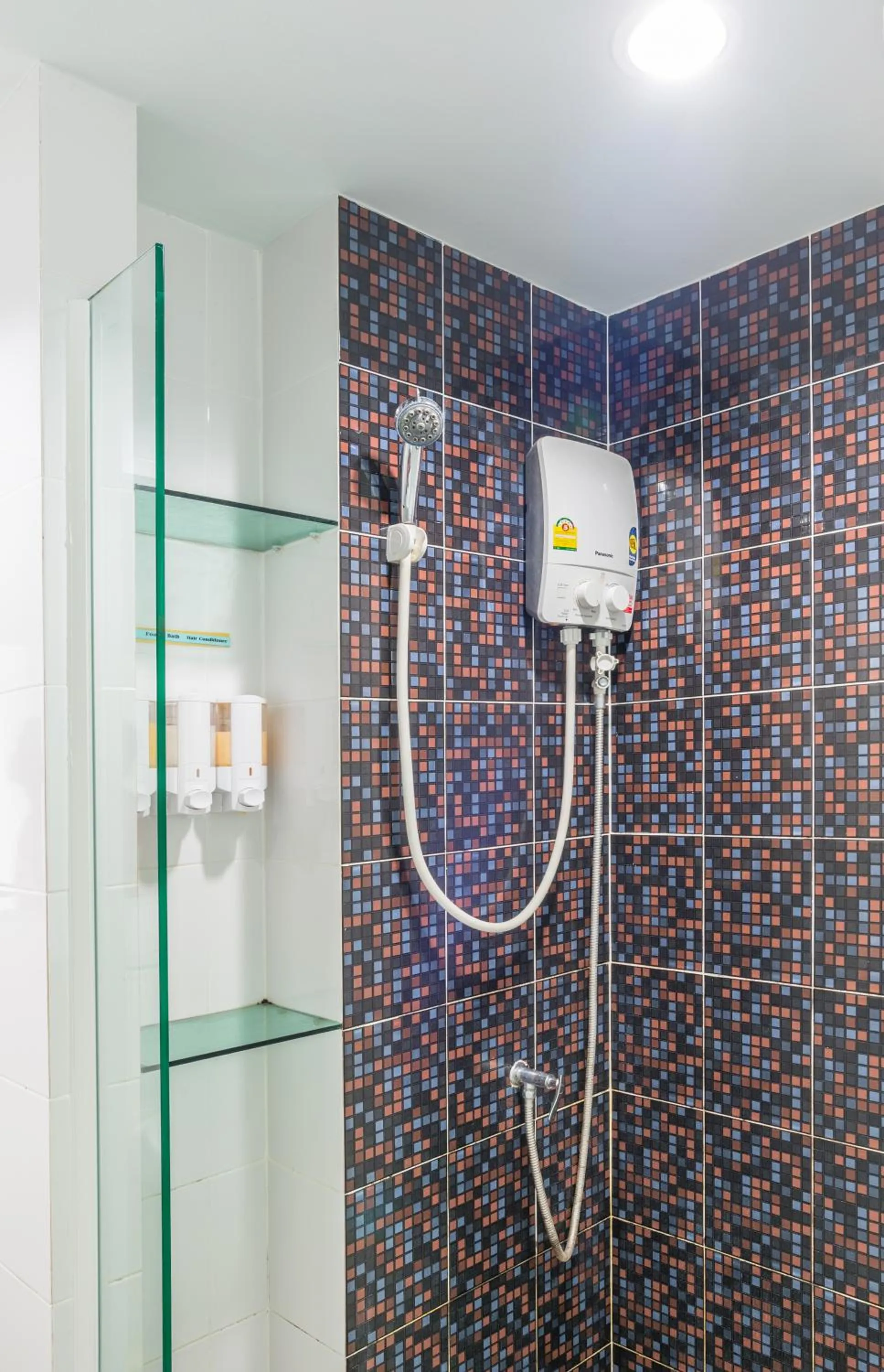 Shower in Aonang Silver Orchid Resort