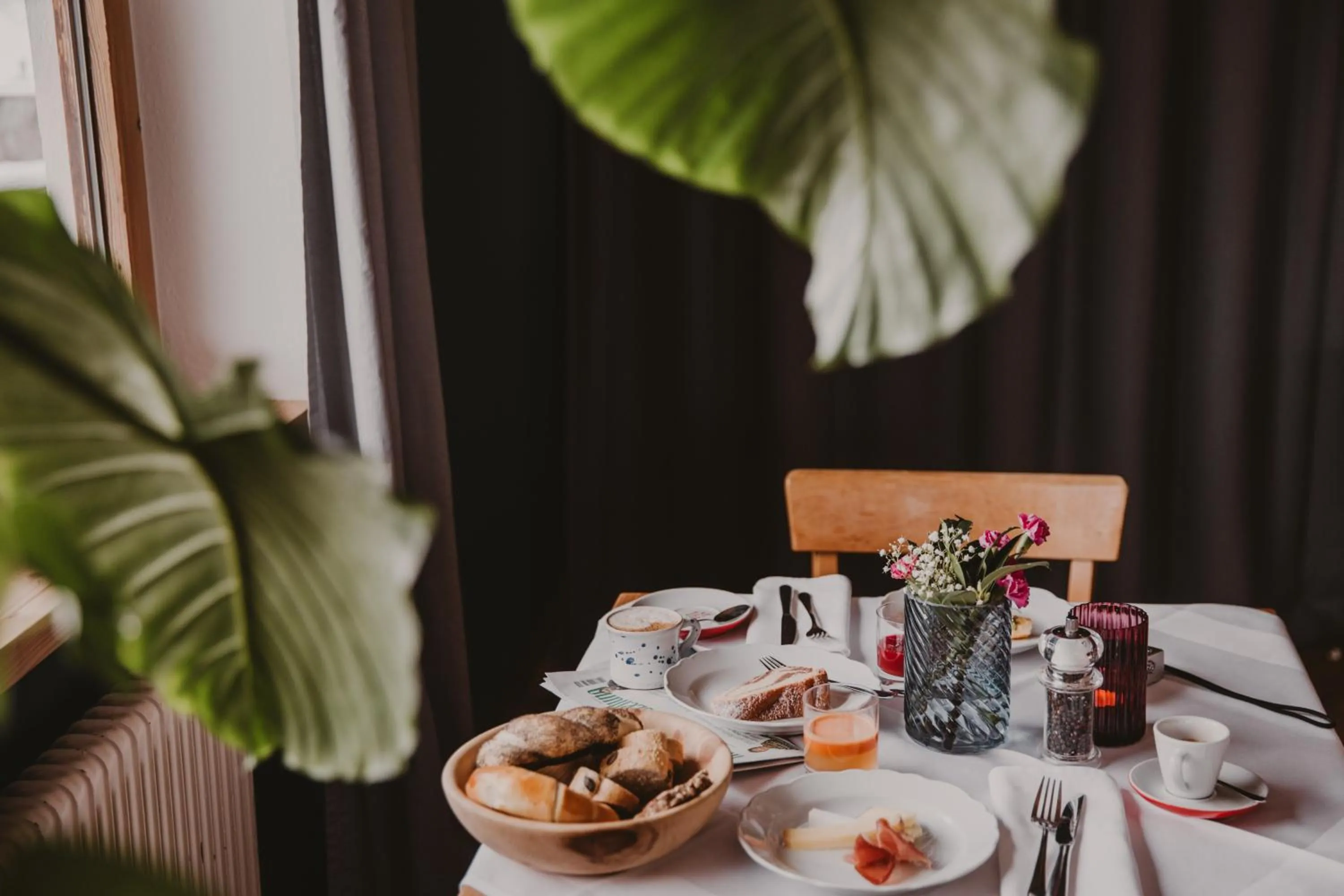 Restaurant/places to eat in SEEBICHL haus am see Designhotel Kitzbühel