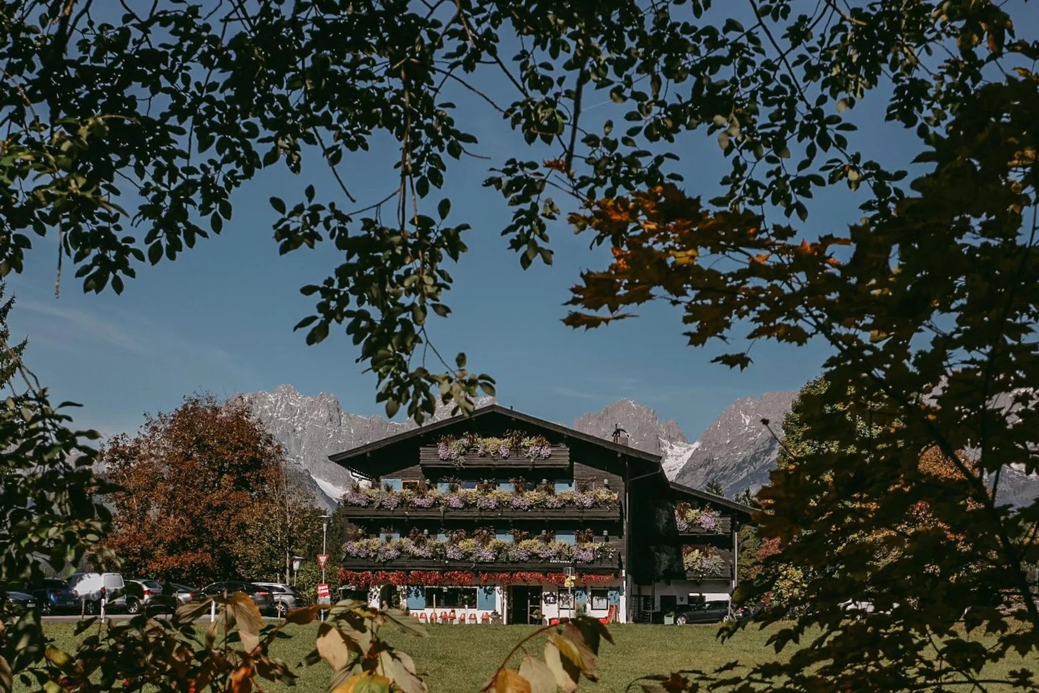 Property building in SEEBICHL haus am see Designhotel Kitzbühel