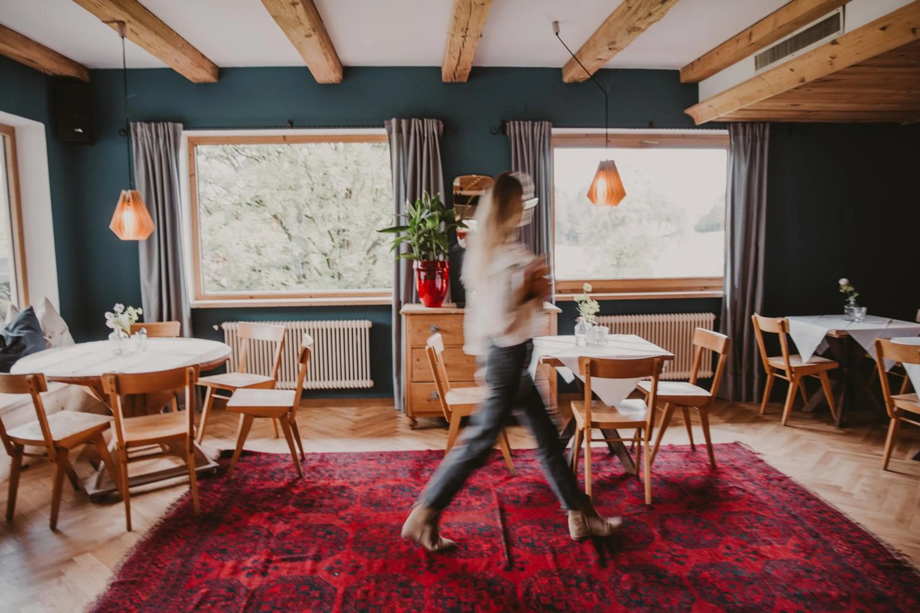 Restaurant/places to eat in SEEBICHL haus am see Designhotel Kitzbühel