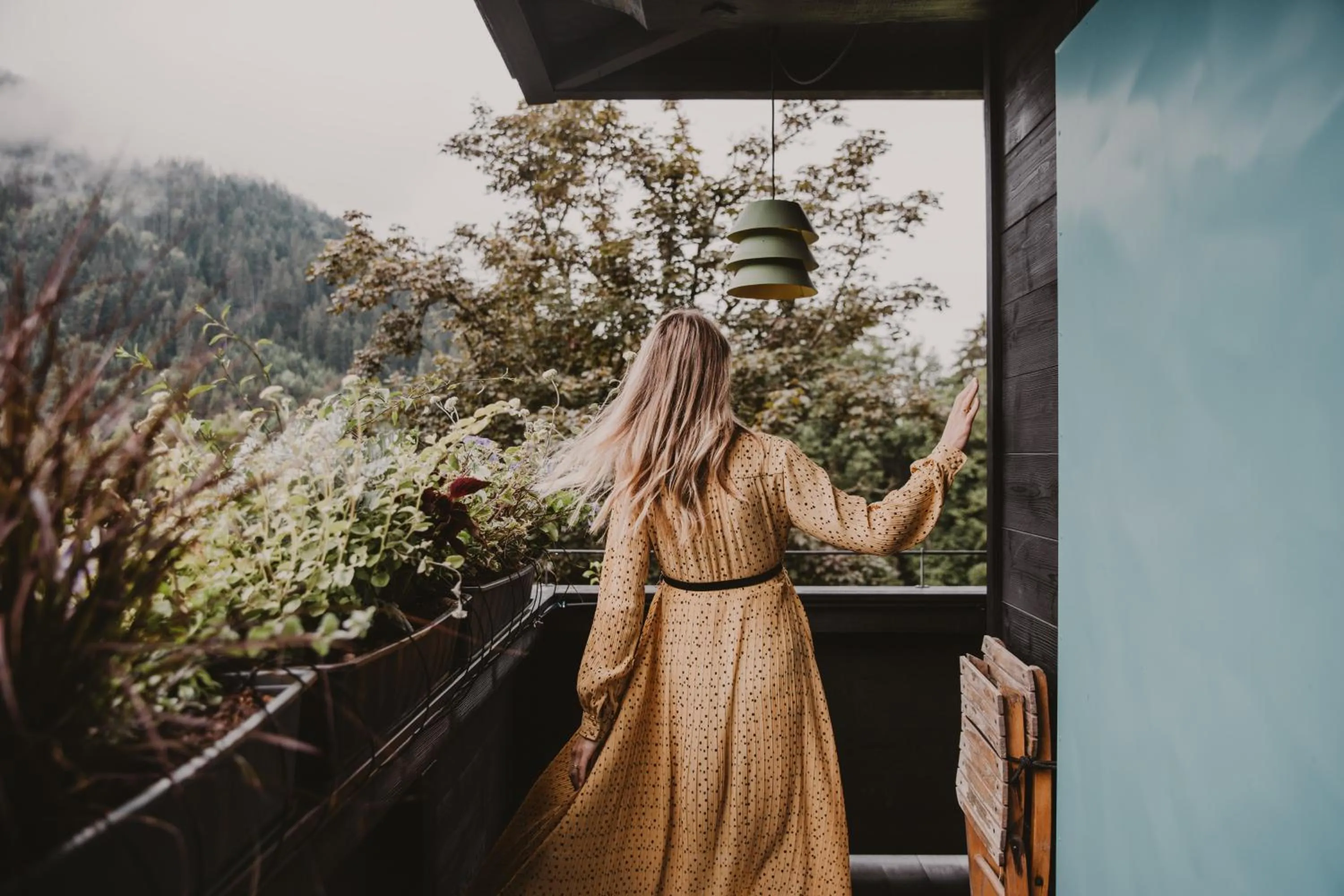Balcony/Terrace in SEEBICHL haus am see Designhotel Kitzbühel
