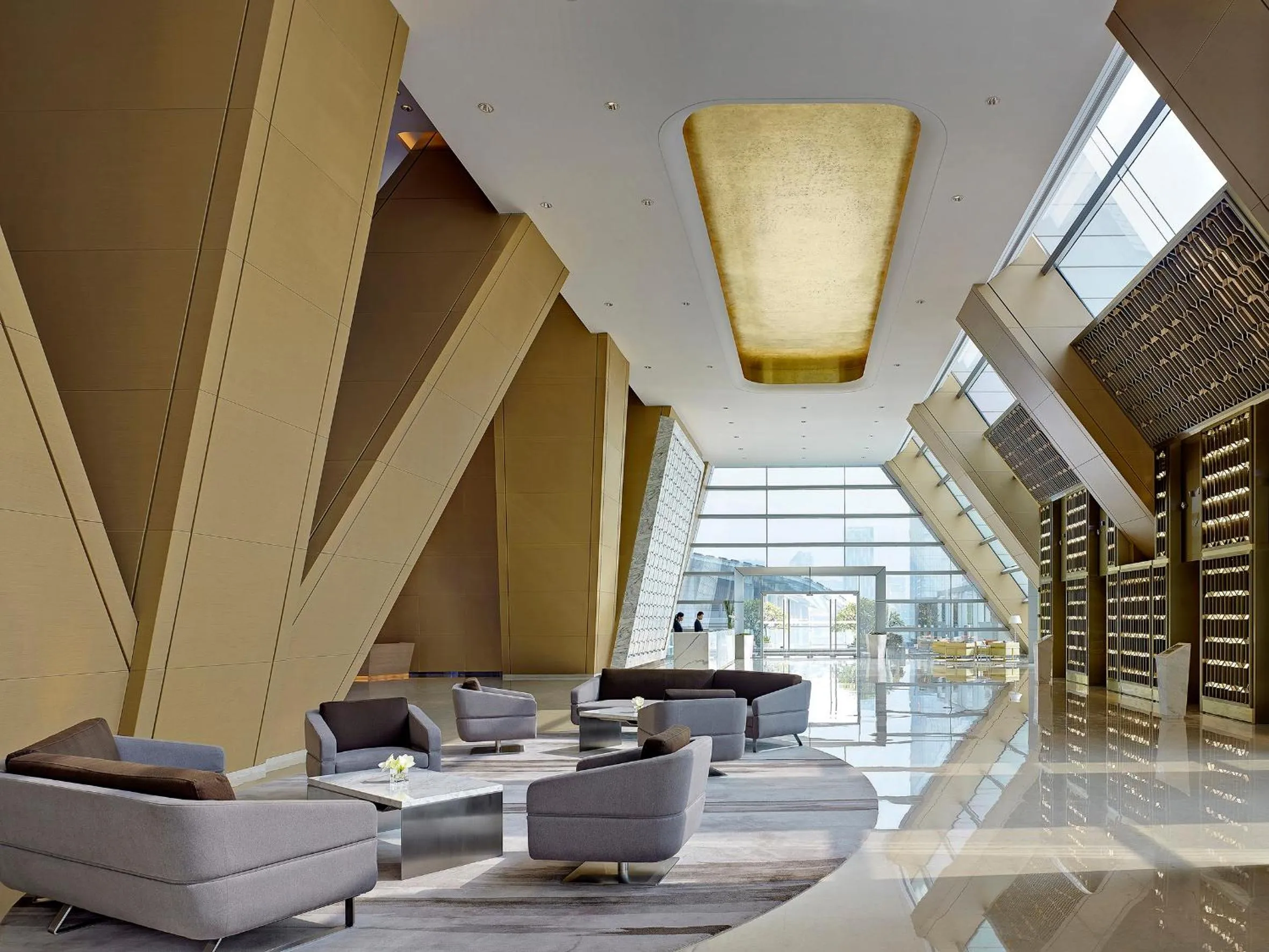 Lobby or reception in Langham Place Guangzhou