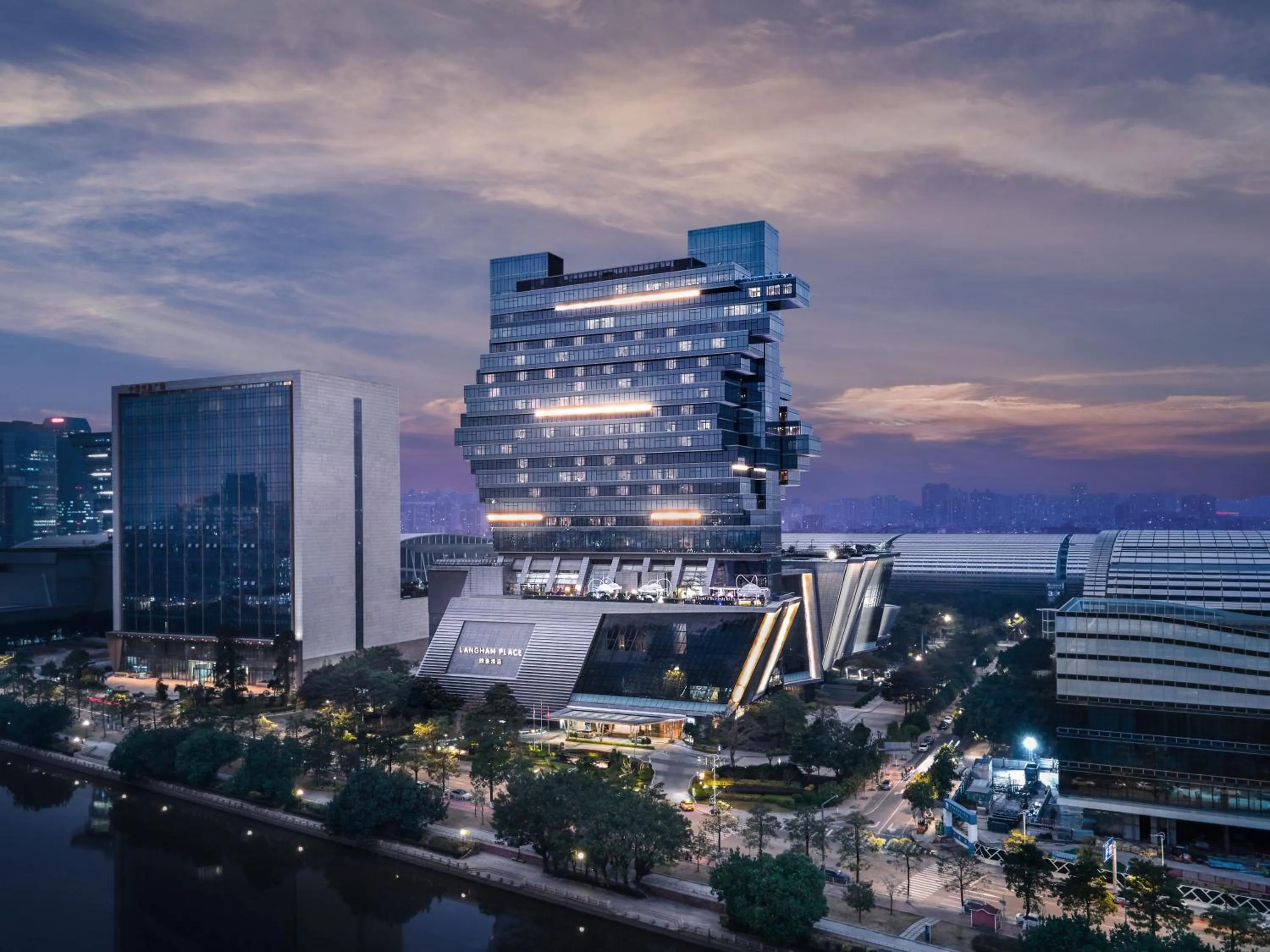 Property building in Langham Place Guangzhou