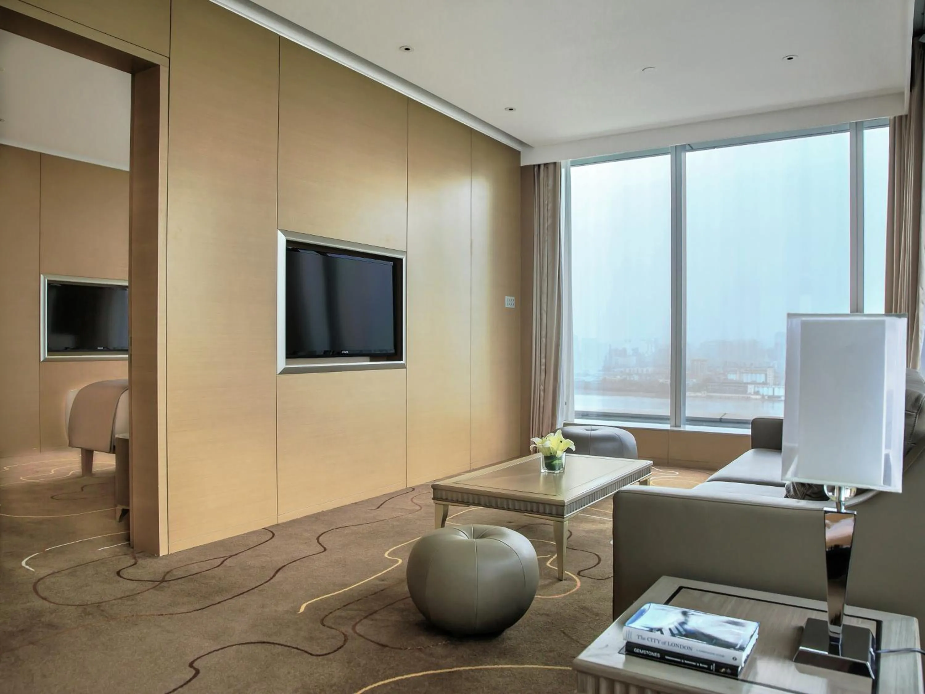 Seating area in Langham Place Guangzhou