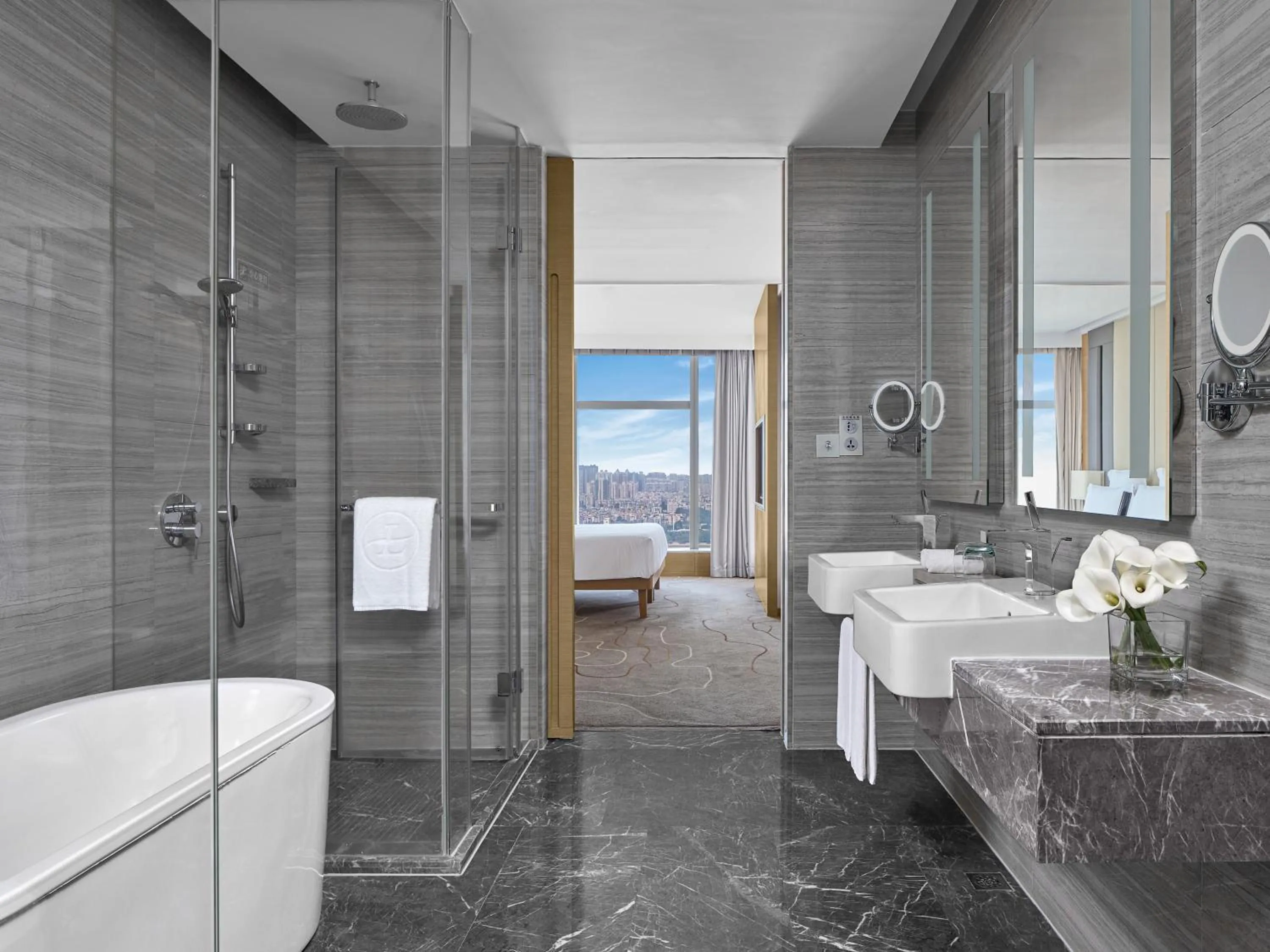 Bathroom in Langham Place Guangzhou