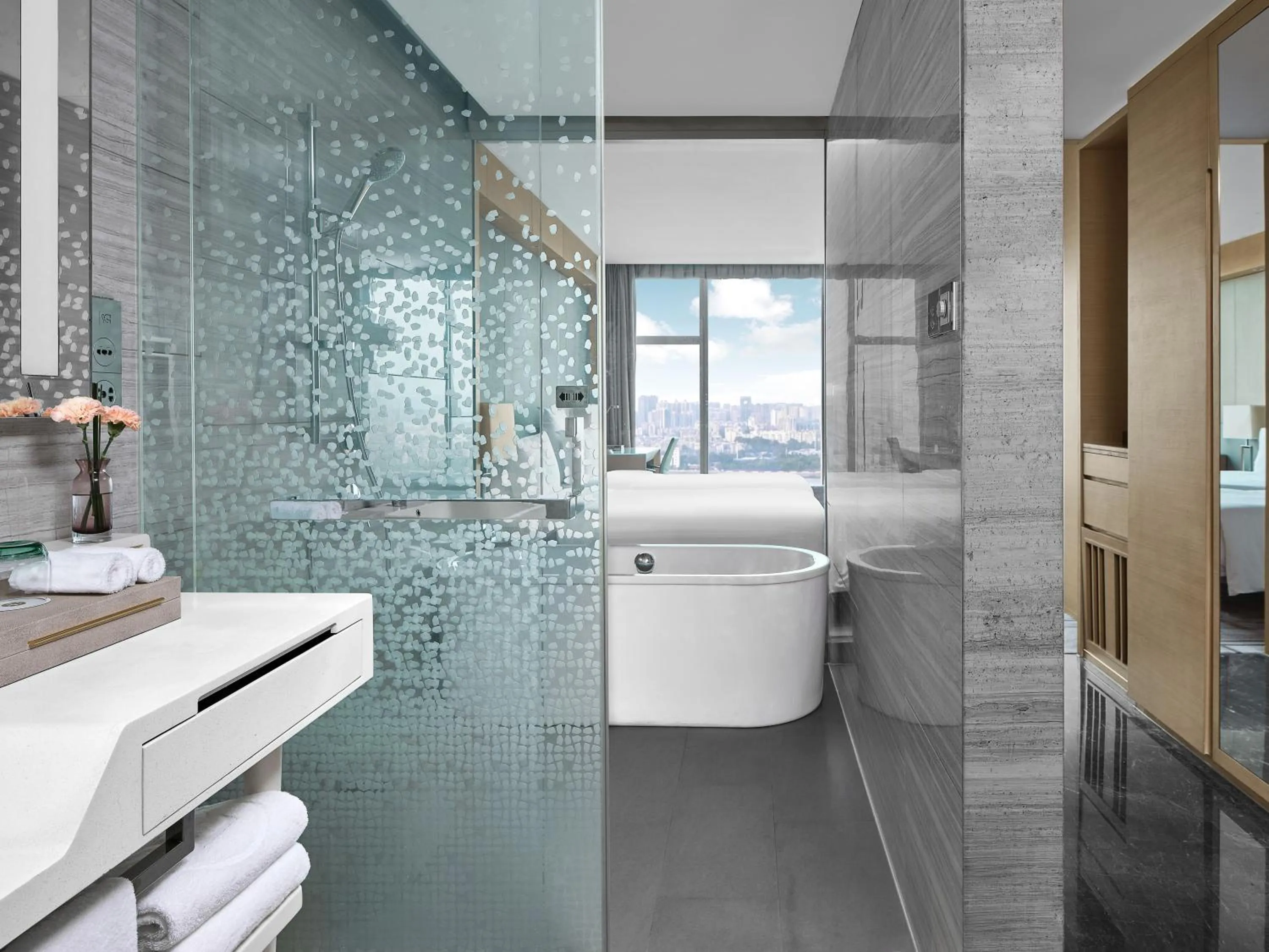 Bathroom in Langham Place Guangzhou