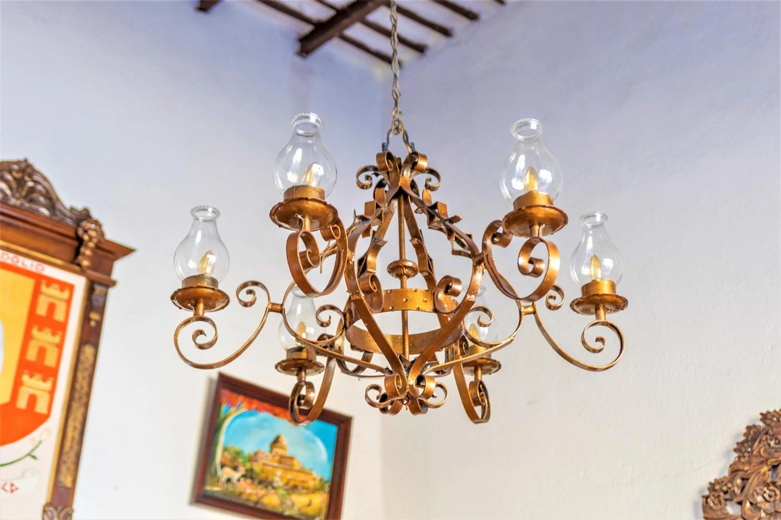 Lobby or reception in Hotel Santa Lucía