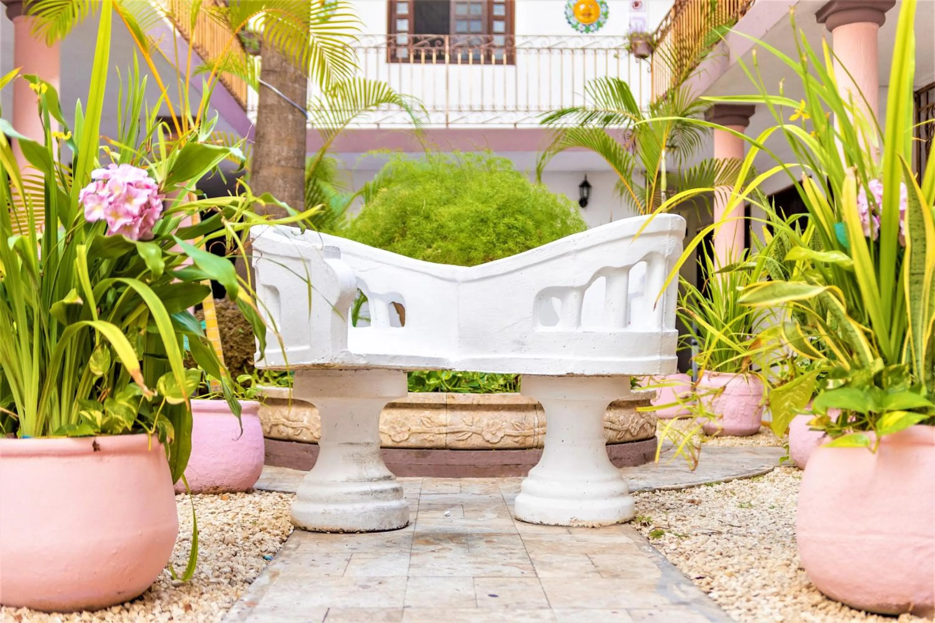 Garden in Hotel Santa Lucía