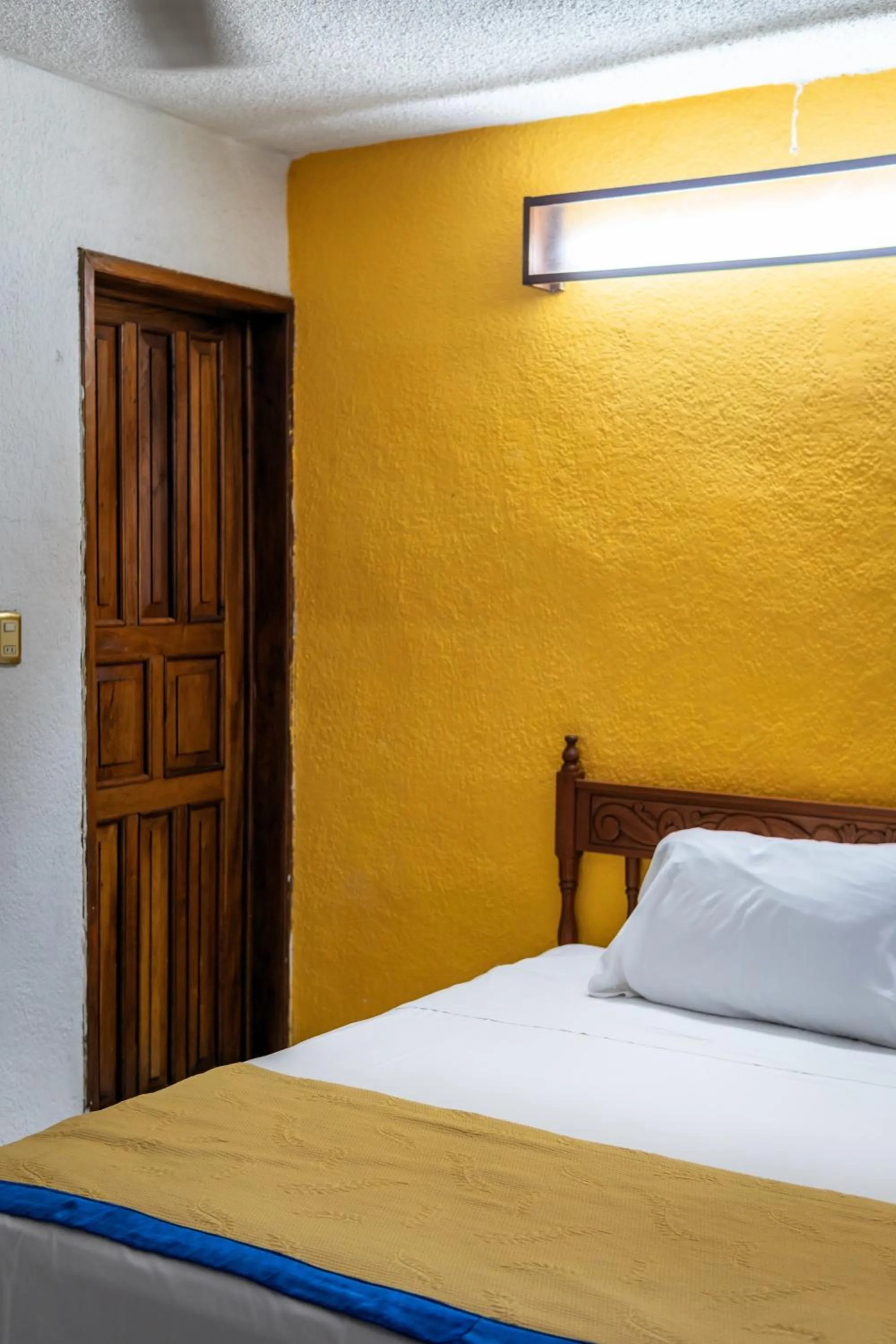 Bed in Hotel Santa Lucía