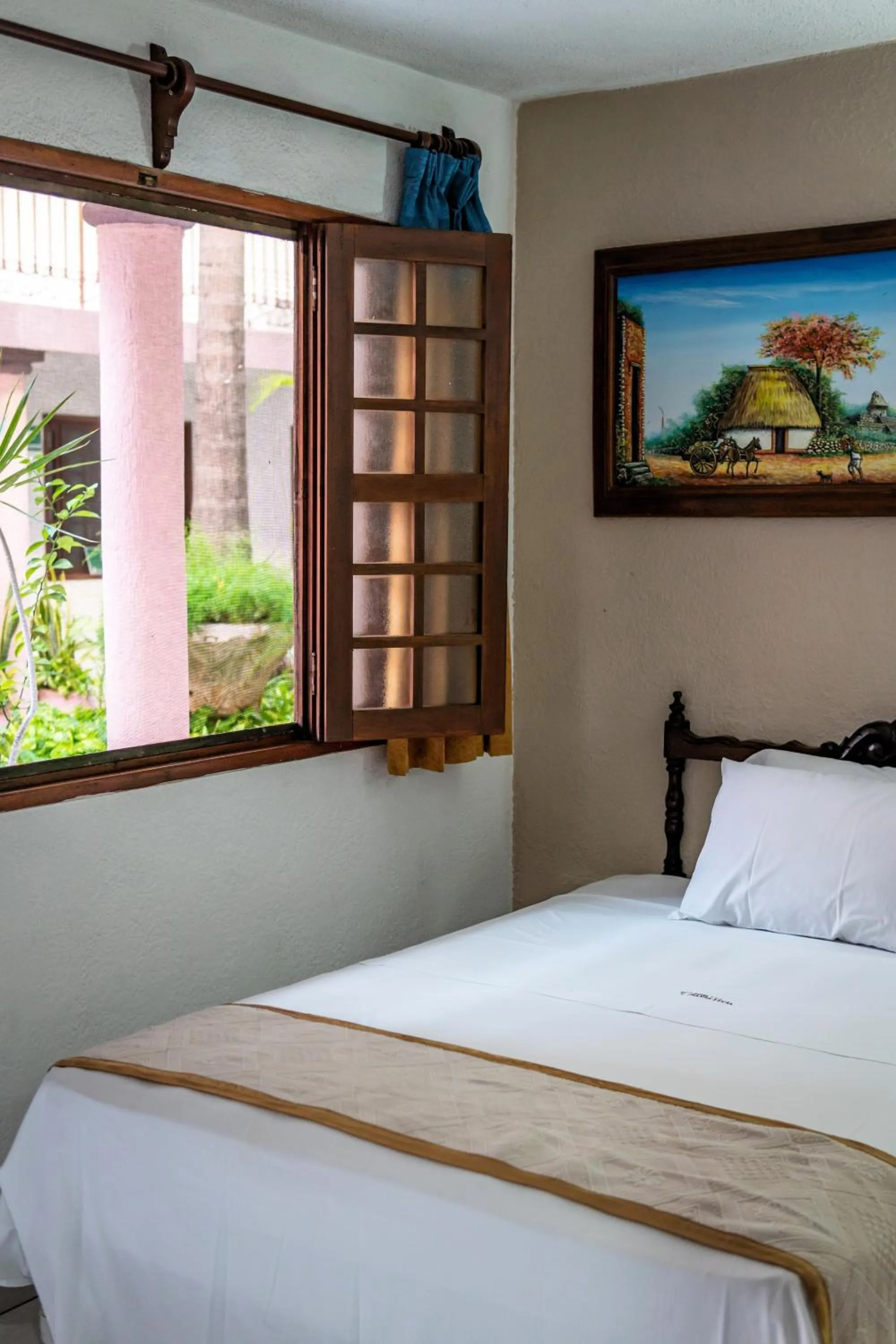 Bed in Hotel Santa Lucía