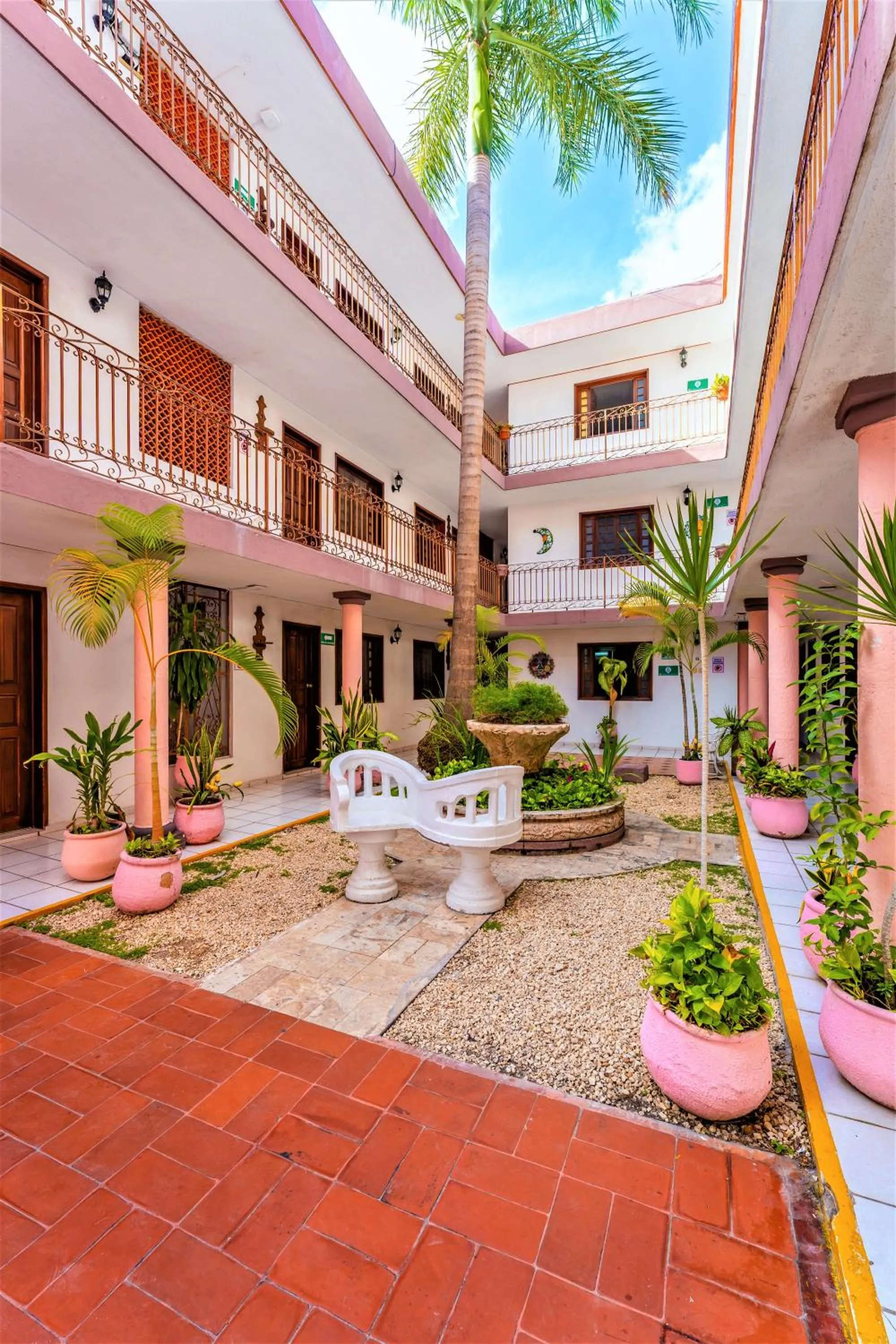 Garden in Hotel Santa Lucía