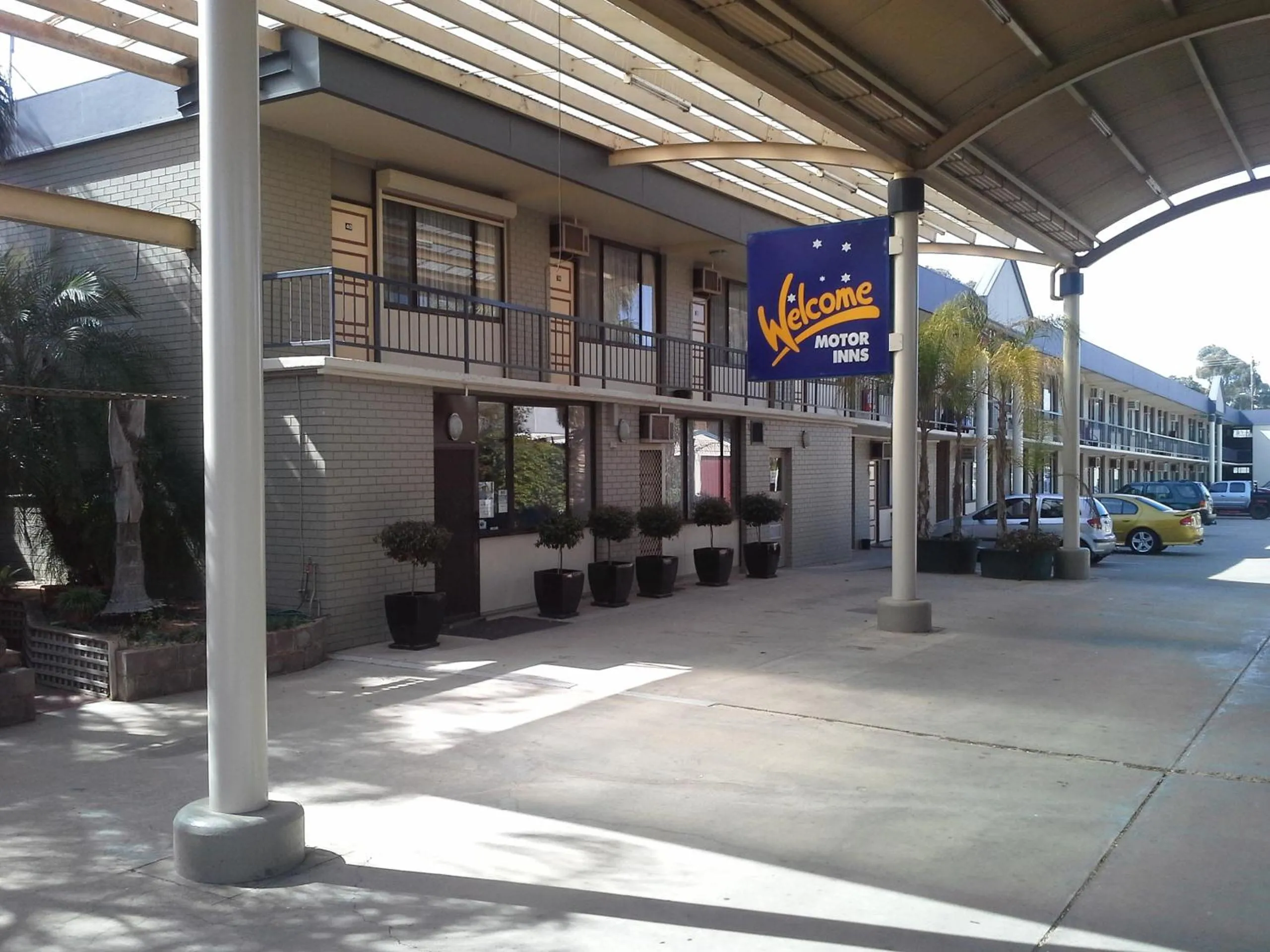 Facade/entrance in Jane Eliza Motor Inn