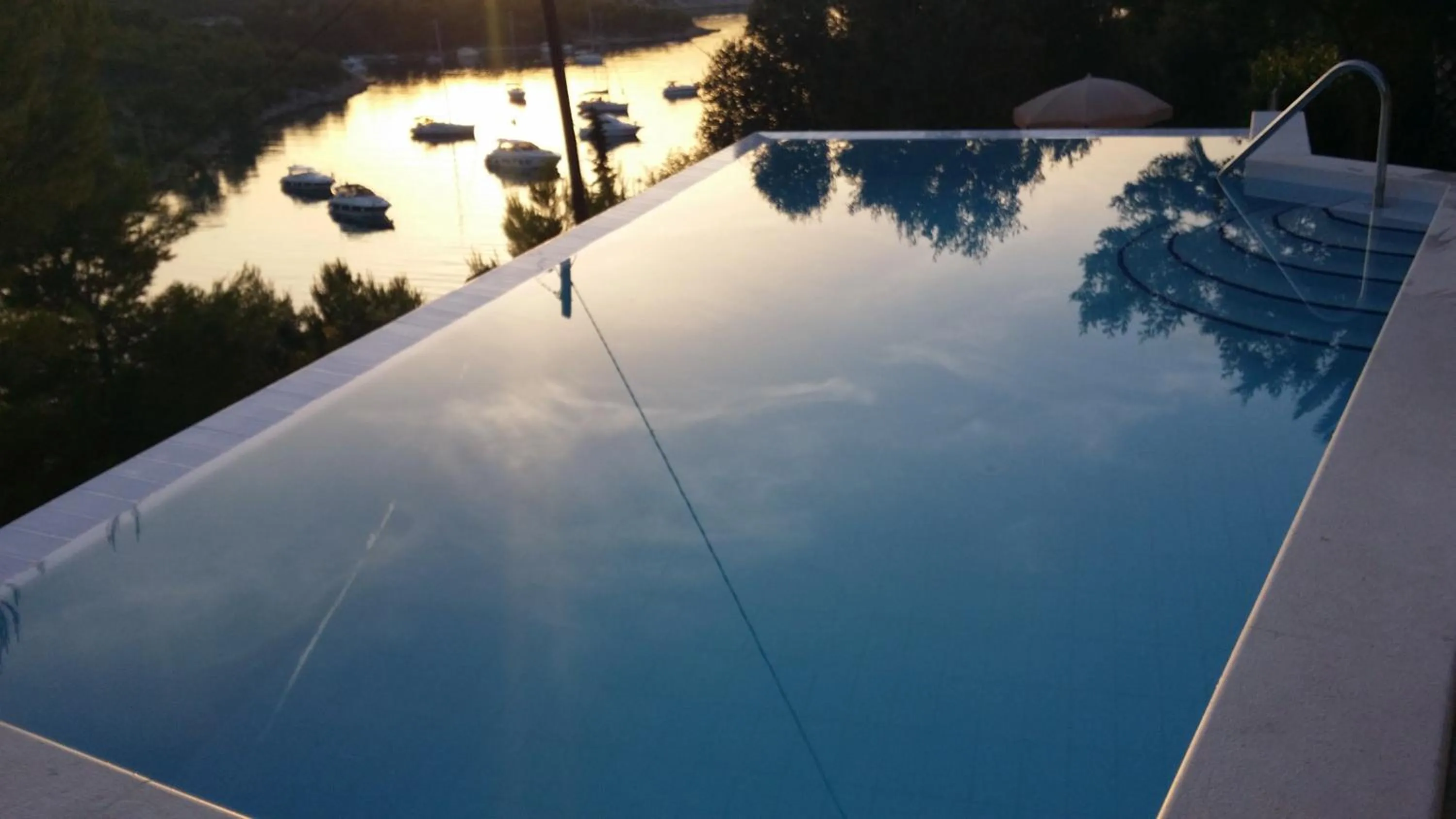 Bird's eye view in Apartments Villa Sonia & Teo Hvar