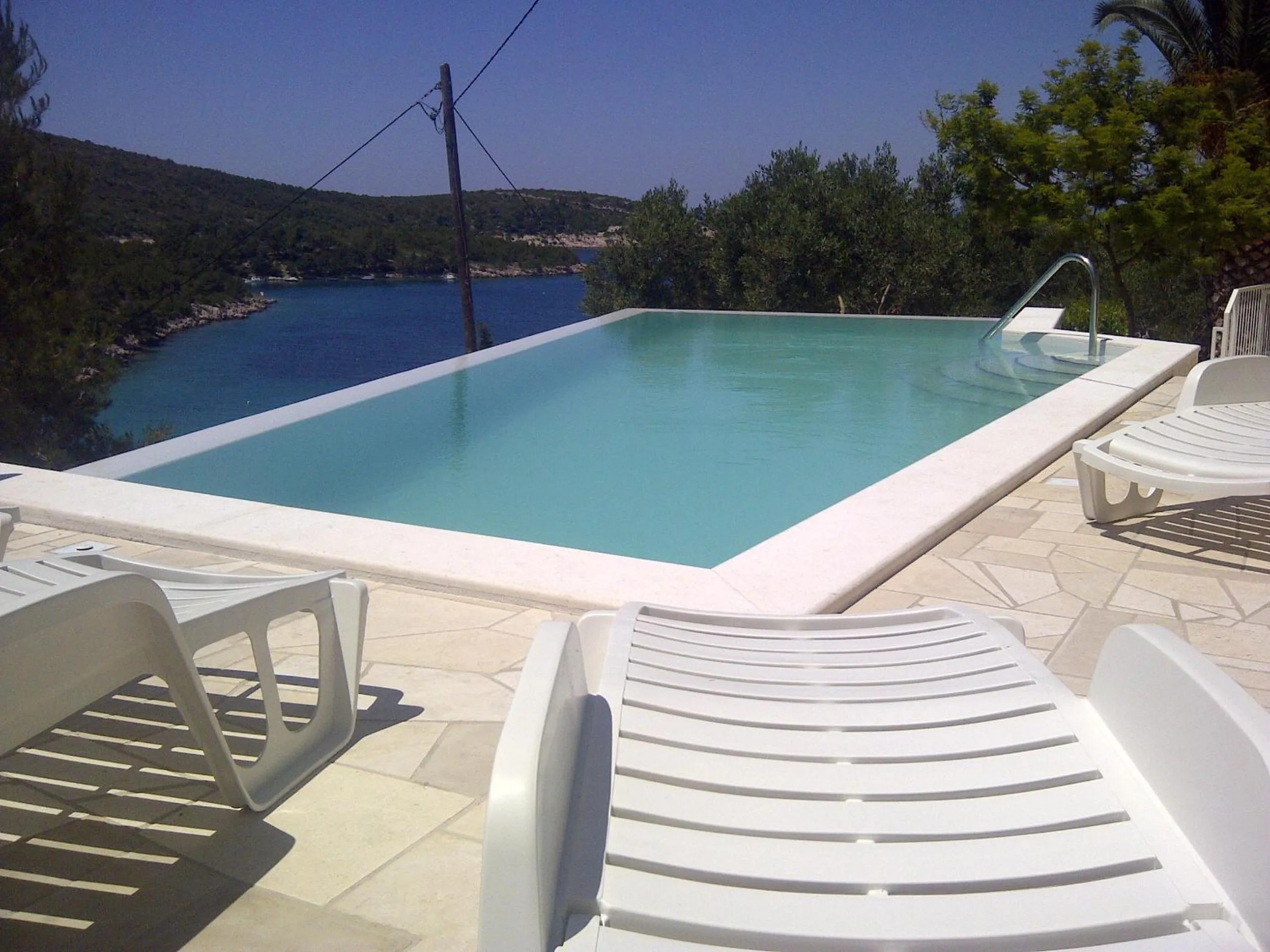 Bird's eye view in Apartments Villa Sonia & Teo Hvar