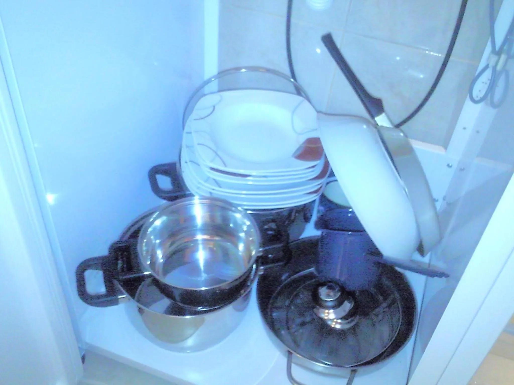 Kitchen or kitchenette in Apartments Villa Sonia & Teo Hvar