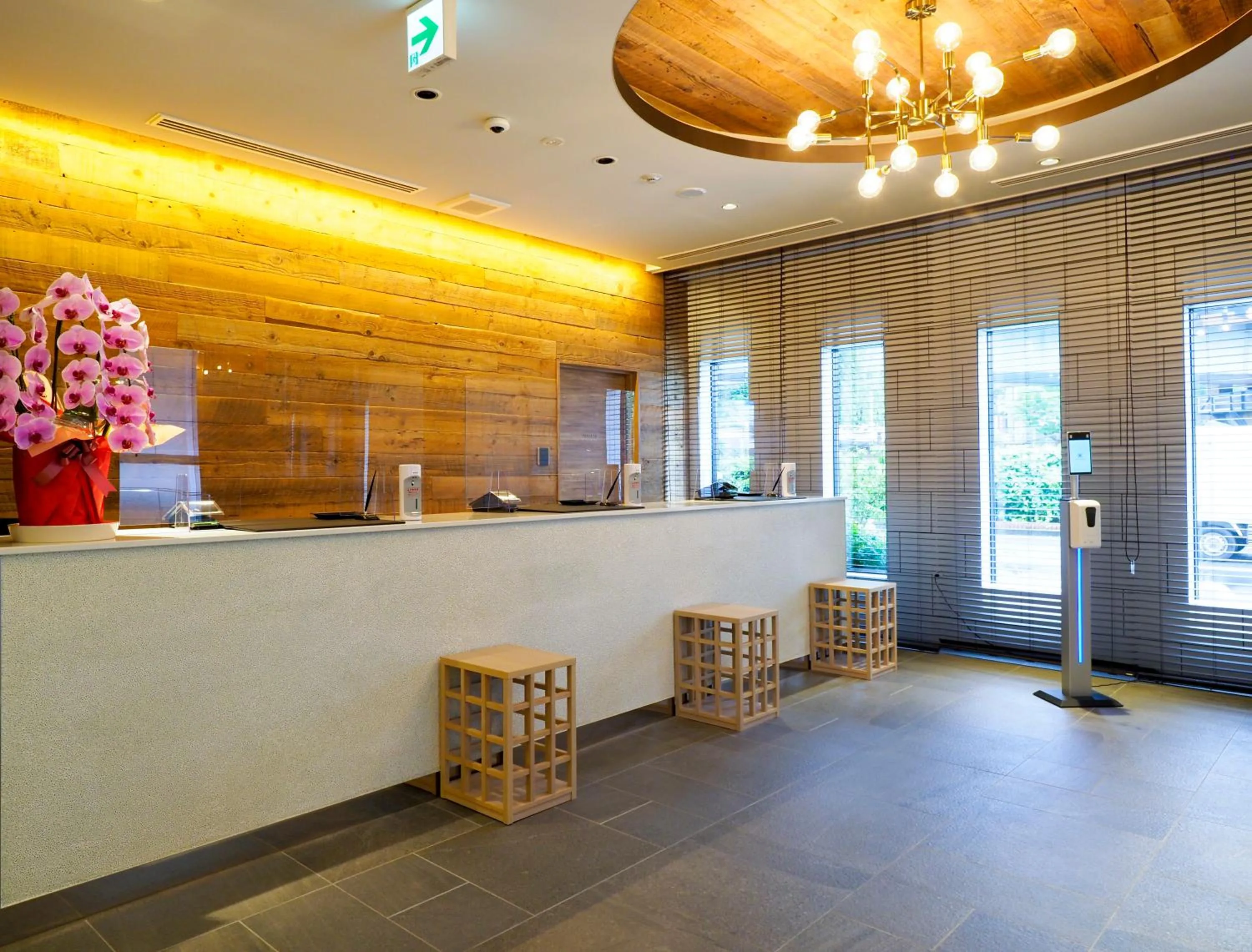 Lobby or reception in Far East Village Hotel Yokohama